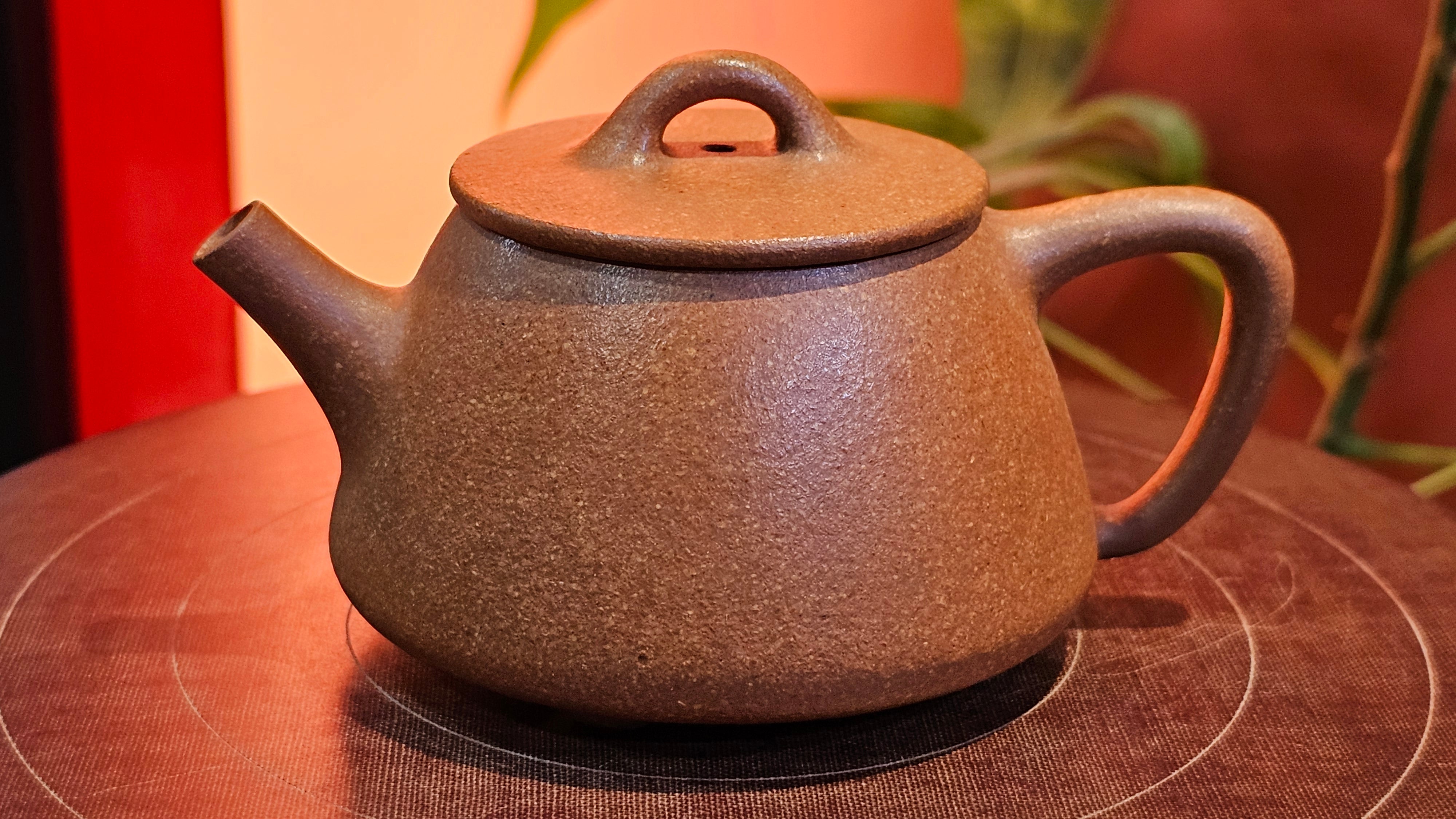 Shi Piao 石瓢 (Gao Shi Piao 高石瓢), 116.3ml, Huang Jiang Po Ni 黄降坡泥, by our Collaborative Craftsman Chen Hua Jun 陈华军 ~ Congratulations to Mr A.D.P, 2357hrs 6th May 2025, Leuven, Belgium 🇧🇪.