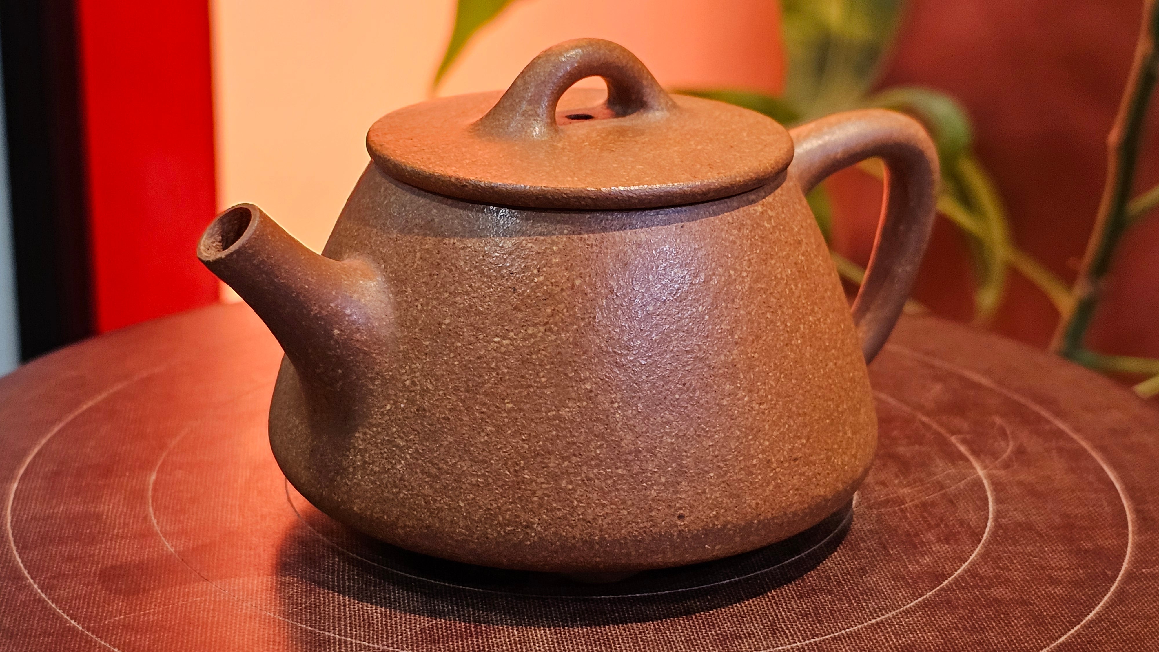 Shi Piao 石瓢 (Gao Shi Piao 高石瓢), 116.3ml, Huang Jiang Po Ni 黄降坡泥, by our Collaborative Craftsman Chen Hua Jun 陈华军 ~ Congratulations to Mr A.D.P, 2357hrs 6th May 2025, Leuven, Belgium 🇧🇪.