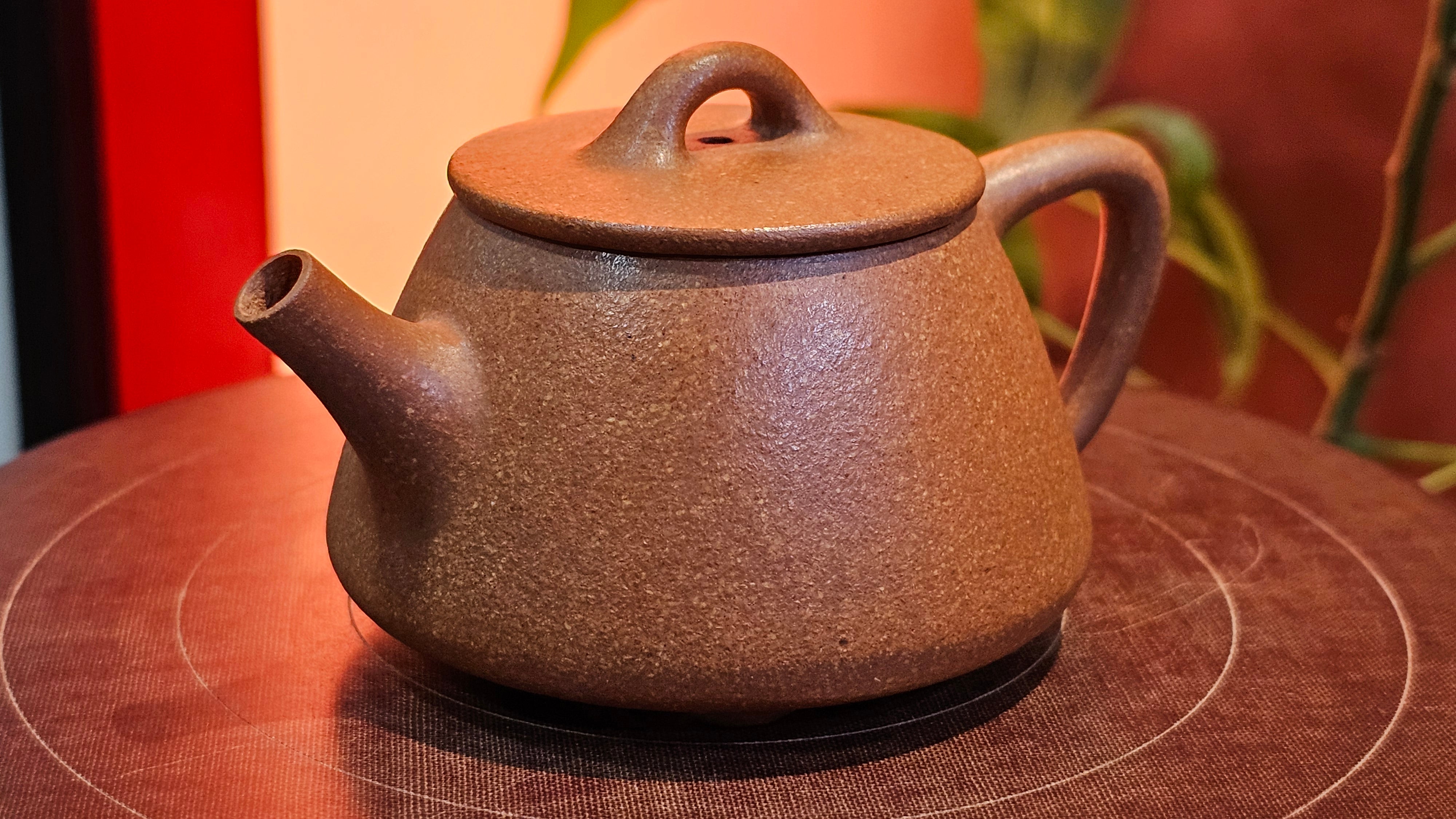 Shi Piao 石瓢 (Gao Shi Piao 高石瓢), 116.3ml, Huang Jiang Po Ni 黄降坡泥, by our Collaborative Craftsman Chen Hua Jun 陈华军 ~ Congratulations to Mr A.D.P, 2357hrs 6th May 2025, Leuven, Belgium 🇧🇪.