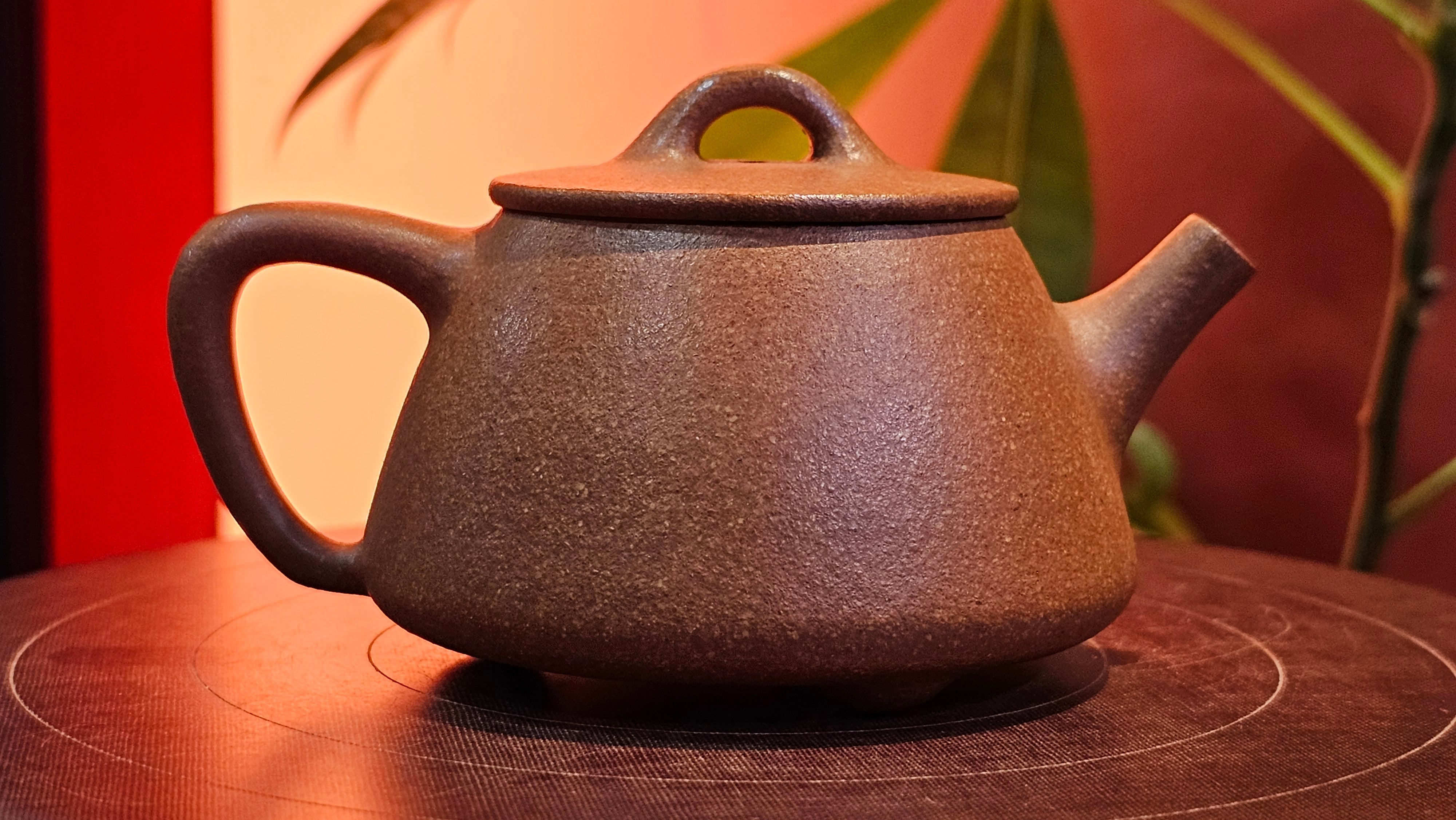 Shi Piao 石瓢 (Gao Shi Piao 高石瓢), 116.3ml, Huang Jiang Po Ni 黄降坡泥, by our Collaborative Craftsman Chen Hua Jun 陈华军 ~ Congratulations to Mr A.D.P, 2357hrs 6th May 2025, Leuven, Belgium 🇧🇪.