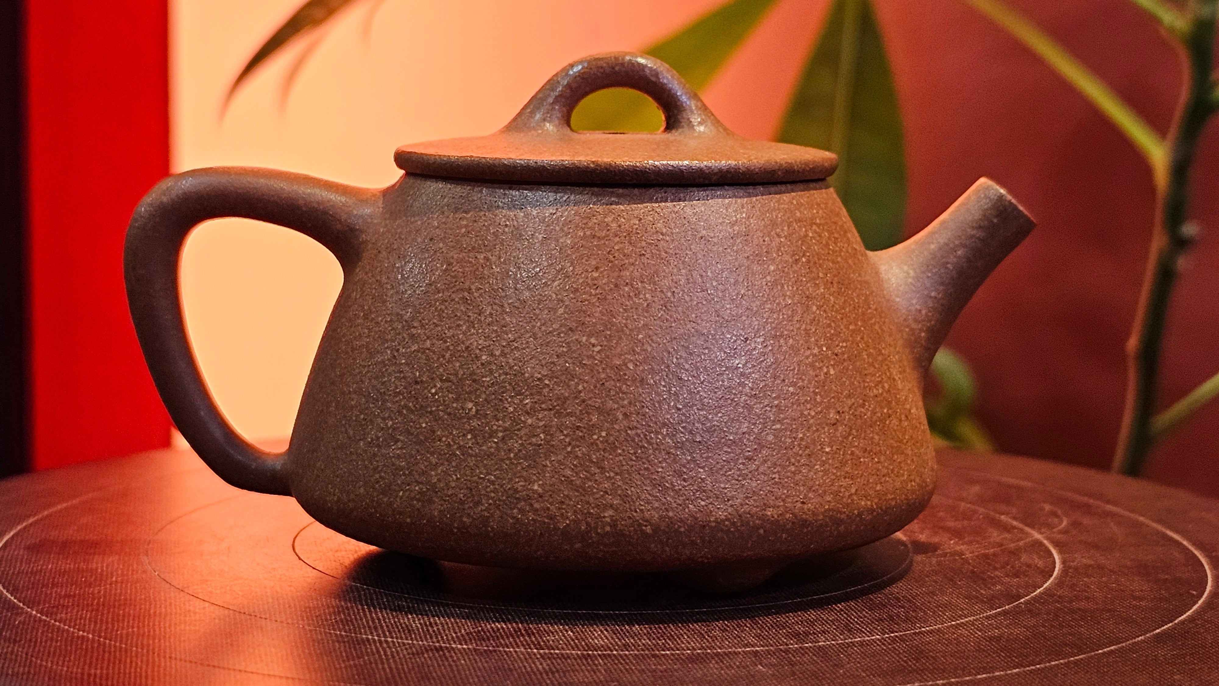 Shi Piao 石瓢 (Gao Shi Piao 高石瓢), 116.3ml, Huang Jiang Po Ni 黄降坡泥, by our Collaborative Craftsman Chen Hua Jun 陈华军 ~ Congratulations to Mr A.D.P, 2357hrs 6th May 2025, Leuven, Belgium 🇧🇪.