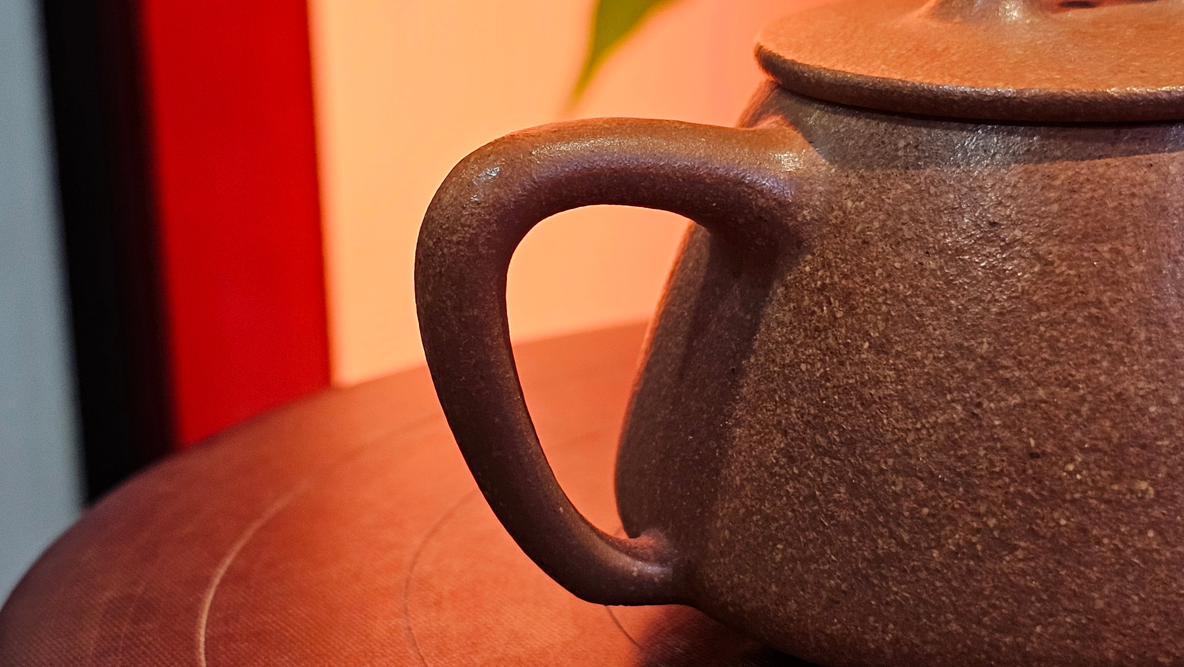 Shi Piao 石瓢 (Gao Shi Piao 高石瓢), 116.3ml, Huang Jiang Po Ni 黄降坡泥, by our Collaborative Craftsman Chen Hua Jun 陈华军 ~ Congratulations to Mr A.D.P, 2357hrs 6th May 2025, Leuven, Belgium 🇧🇪.