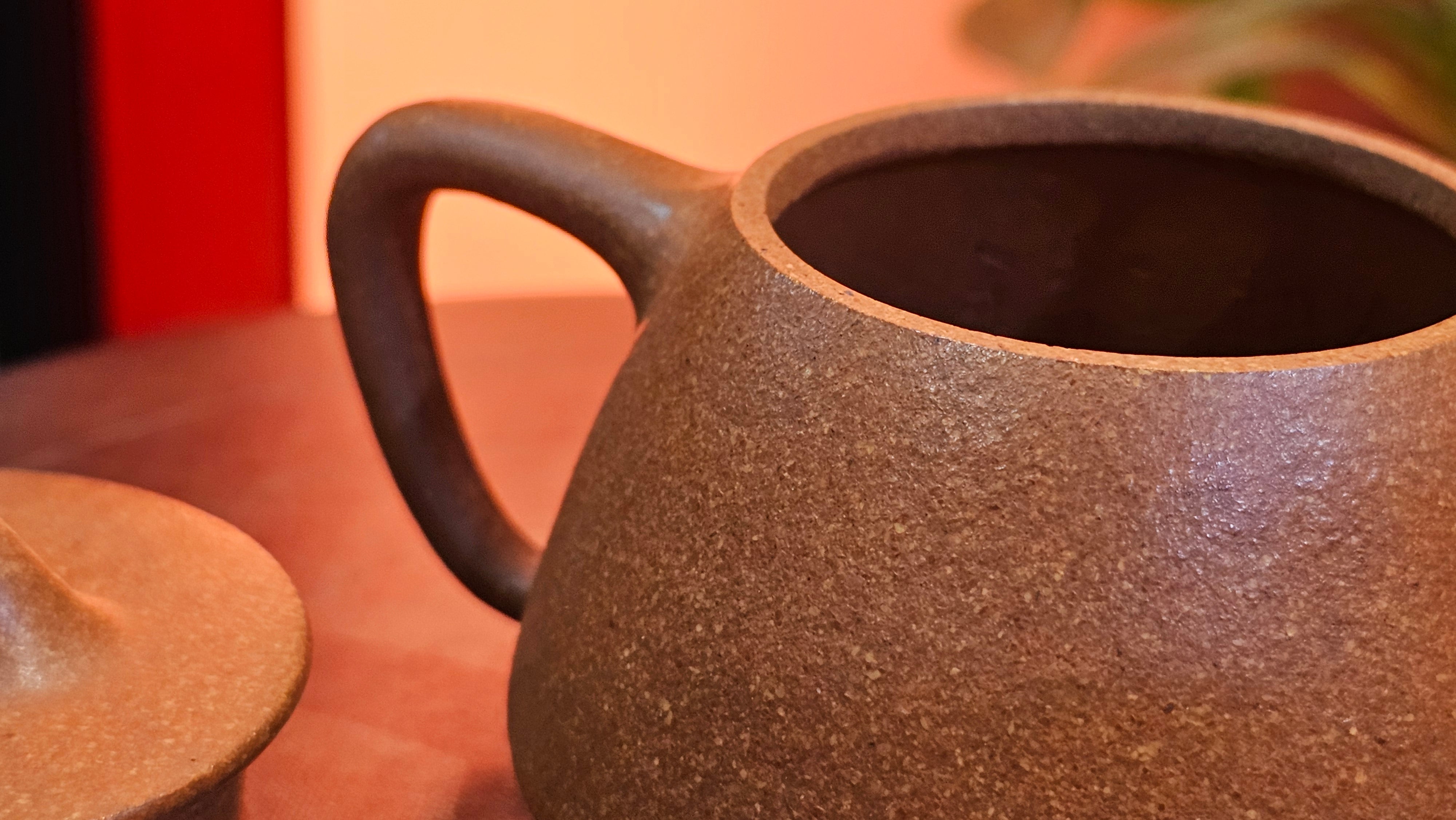 Shi Piao 石瓢 (Gao Shi Piao 高石瓢), 116.3ml, Huang Jiang Po Ni 黄降坡泥, by our Collaborative Craftsman Chen Hua Jun 陈华军 ~ Congratulations to Mr A.D.P, 2357hrs 6th May 2025, Leuven, Belgium 🇧🇪.