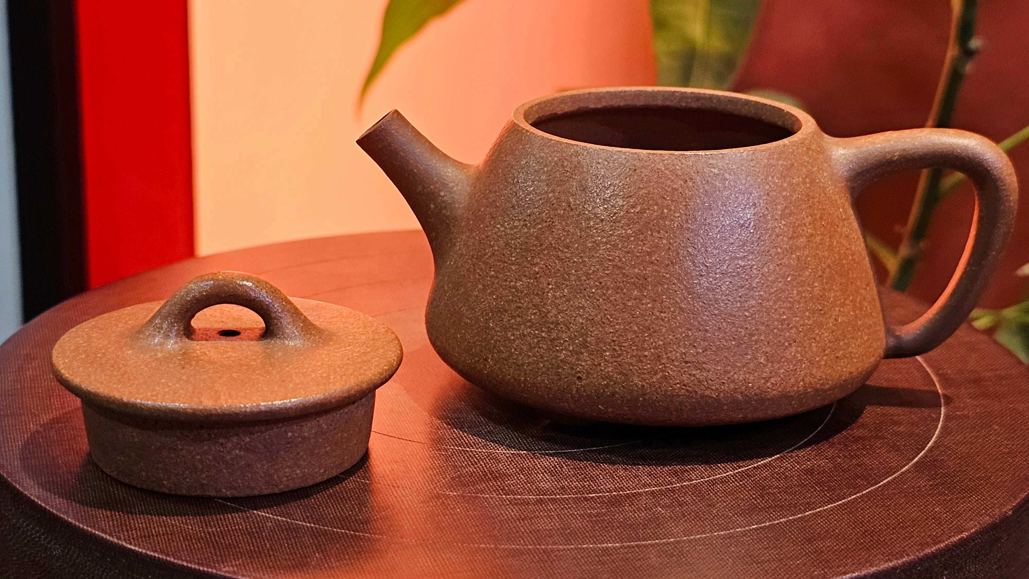 Shi Piao 石瓢 (Gao Shi Piao 高石瓢), 116.3ml, Huang Jiang Po Ni 黄降坡泥, by our Collaborative Craftsman Chen Hua Jun 陈华军 ~ Congratulations to Mr A.D.P, 2357hrs 6th May 2025, Leuven, Belgium 🇧🇪.