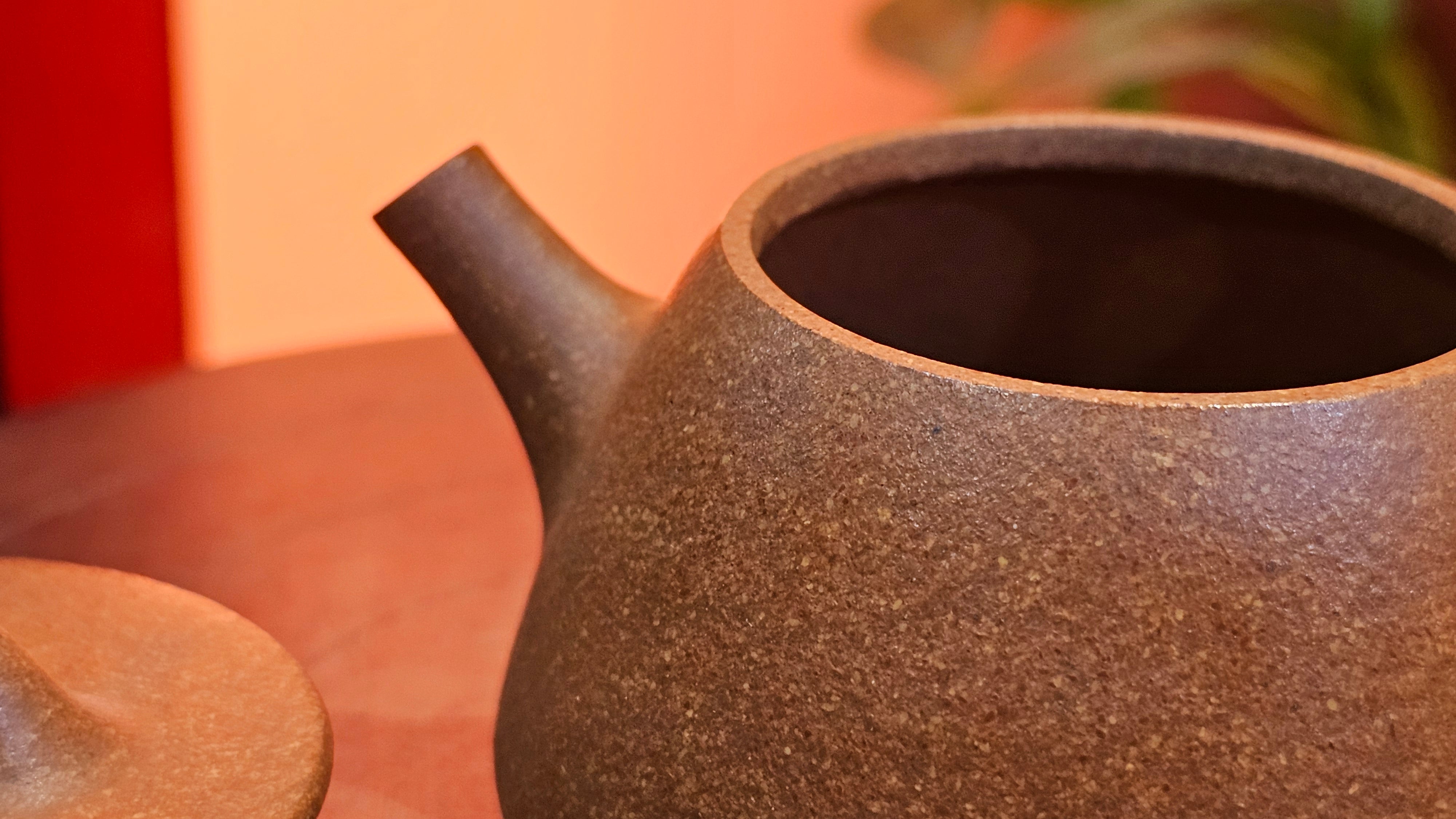 Shi Piao 石瓢 (Gao Shi Piao 高石瓢), 116.3ml, Huang Jiang Po Ni 黄降坡泥, by our Collaborative Craftsman Chen Hua Jun 陈华军 ~ Congratulations to Mr A.D.P, 2357hrs 6th May 2025, Leuven, Belgium 🇧🇪.