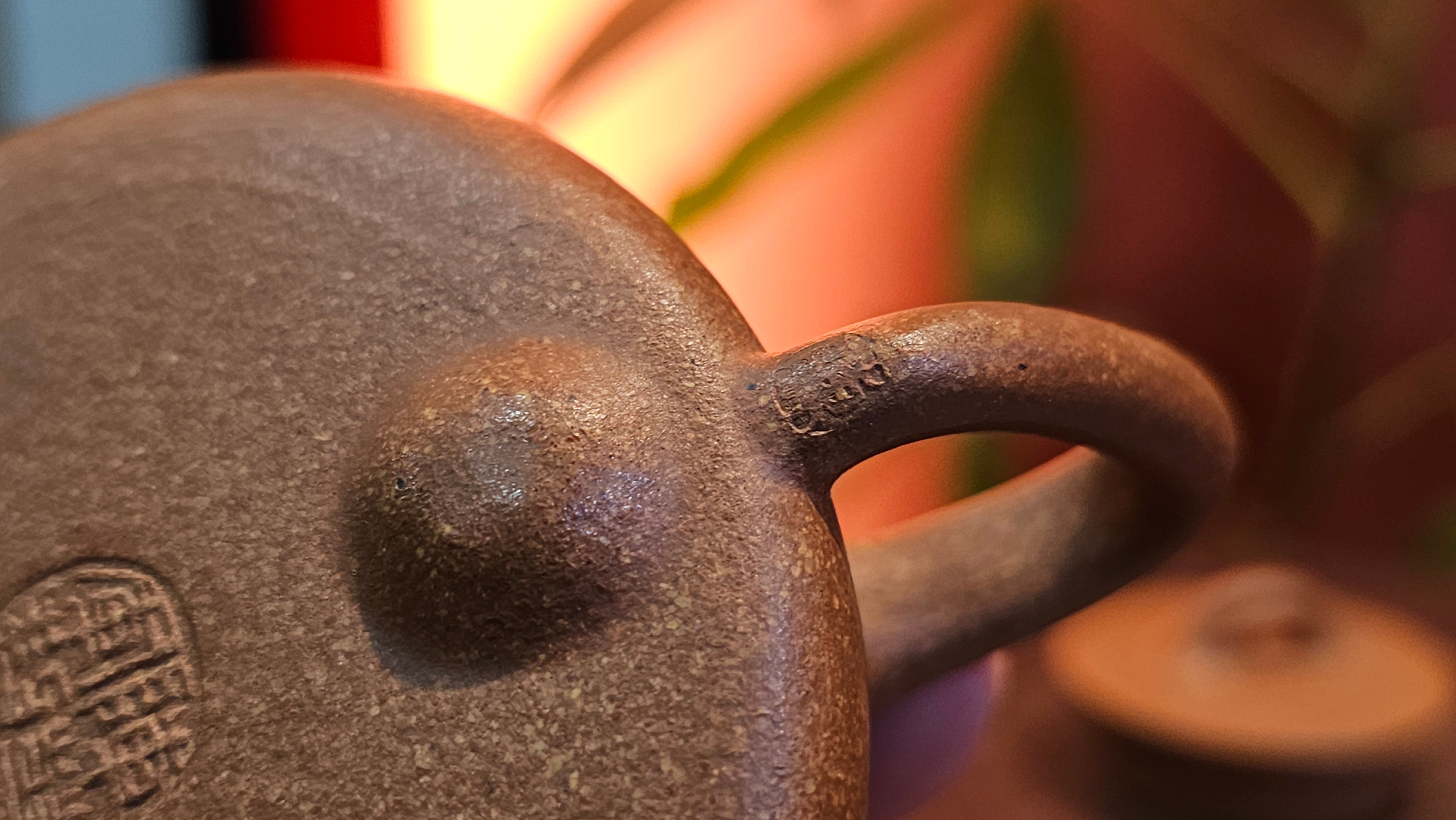 Shi Piao 石瓢 (Gao Shi Piao 高石瓢), 116.3ml, Huang Jiang Po Ni 黄降坡泥, by our Collaborative Craftsman Chen Hua Jun 陈华军 ~ Congratulations to Mr A.D.P, 2357hrs 6th May 2025, Leuven, Belgium 🇧🇪.