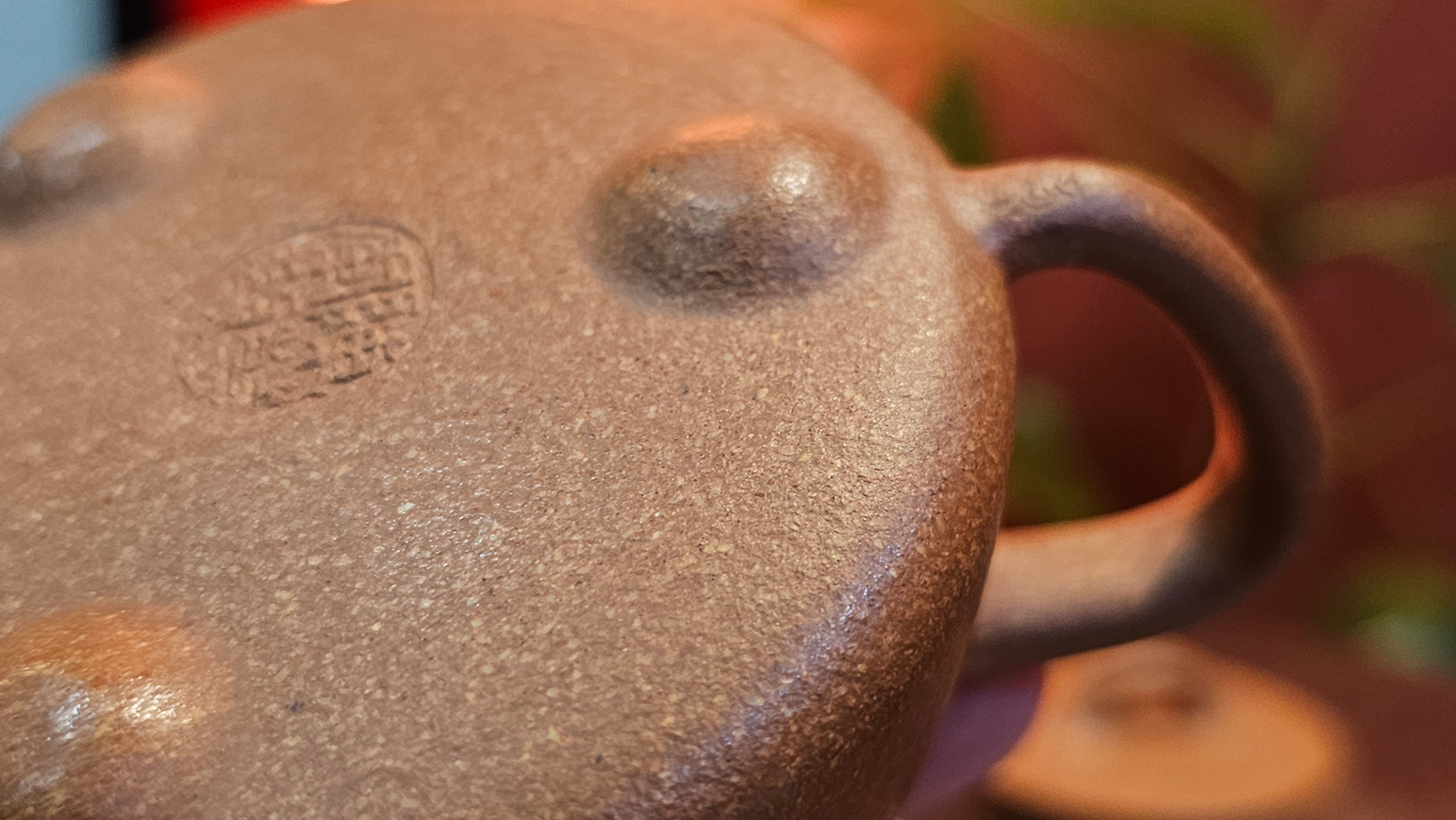 Shi Piao 石瓢 (Gao Shi Piao 高石瓢), 116.3ml, Huang Jiang Po Ni 黄降坡泥, by our Collaborative Craftsman Chen Hua Jun 陈华军 ~ Congratulations to Mr A.D.P, 2357hrs 6th May 2025, Leuven, Belgium 🇧🇪.