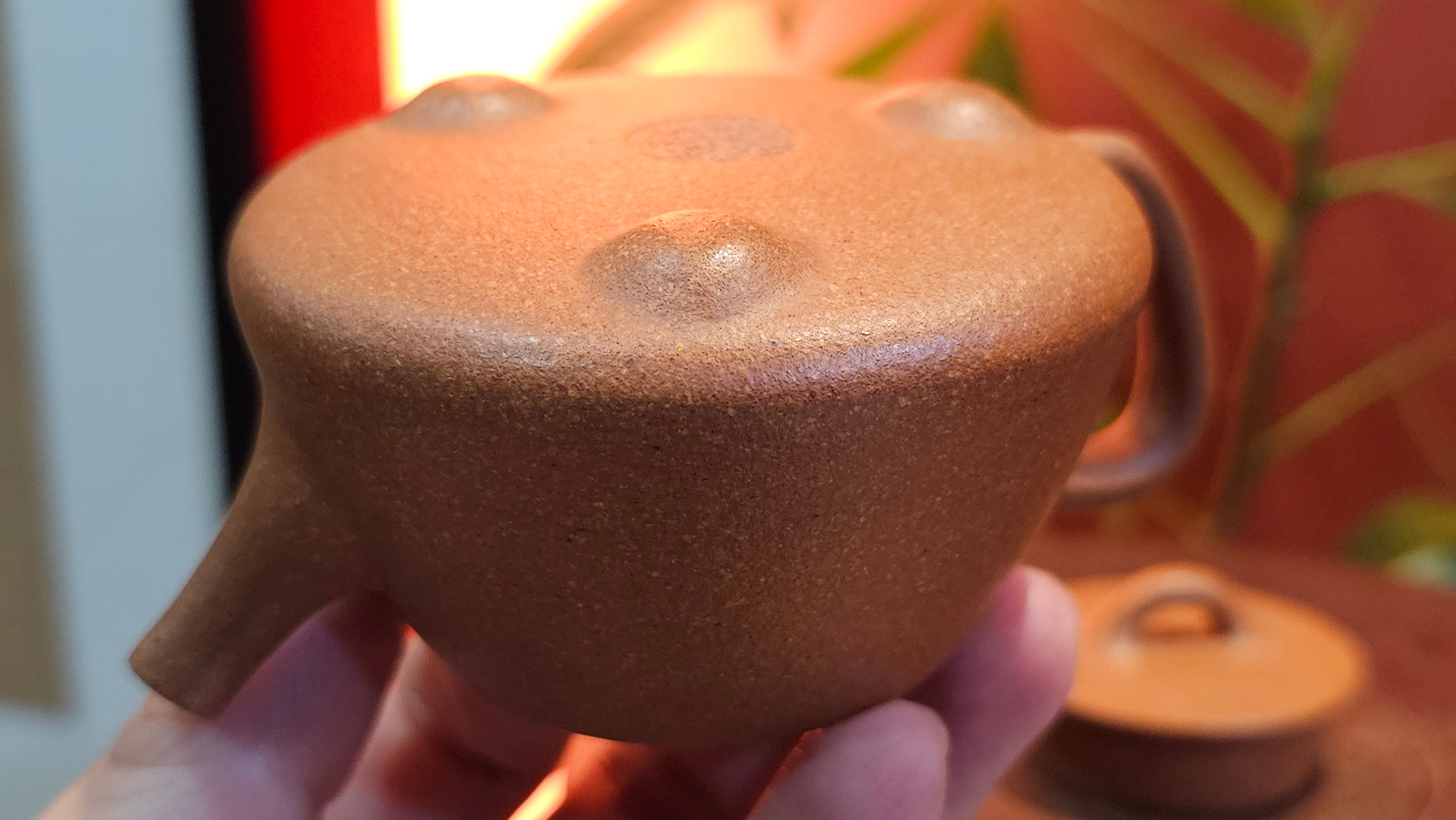 Shi Piao 石瓢 (Gao Shi Piao 高石瓢), 116.3ml, Huang Jiang Po Ni 黄降坡泥, by our Collaborative Craftsman Chen Hua Jun 陈华军 ~ Congratulations to Mr A.D.P, 2357hrs 6th May 2025, Leuven, Belgium 🇧🇪.