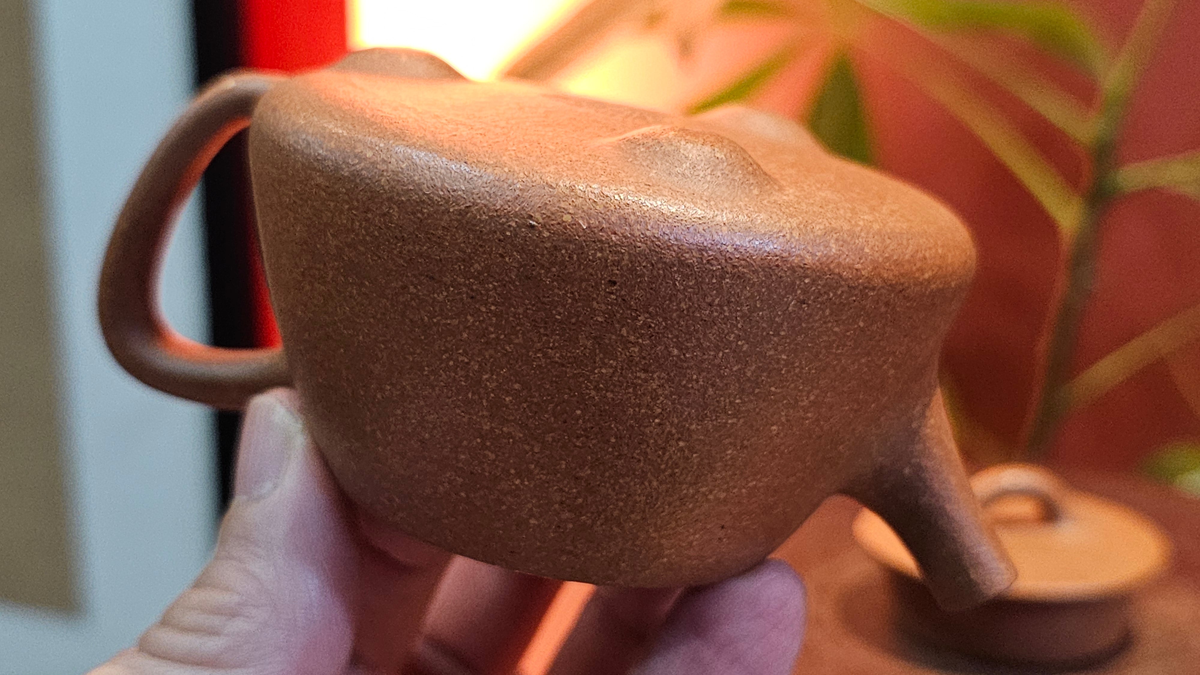 Shi Piao 石瓢 (Gao Shi Piao 高石瓢), 116.3ml, Huang Jiang Po Ni 黄降坡泥, by our Collaborative Craftsman Chen Hua Jun 陈华军 ~ Congratulations to Mr A.D.P, 2357hrs 6th May 2025, Leuven, Belgium 🇧🇪.