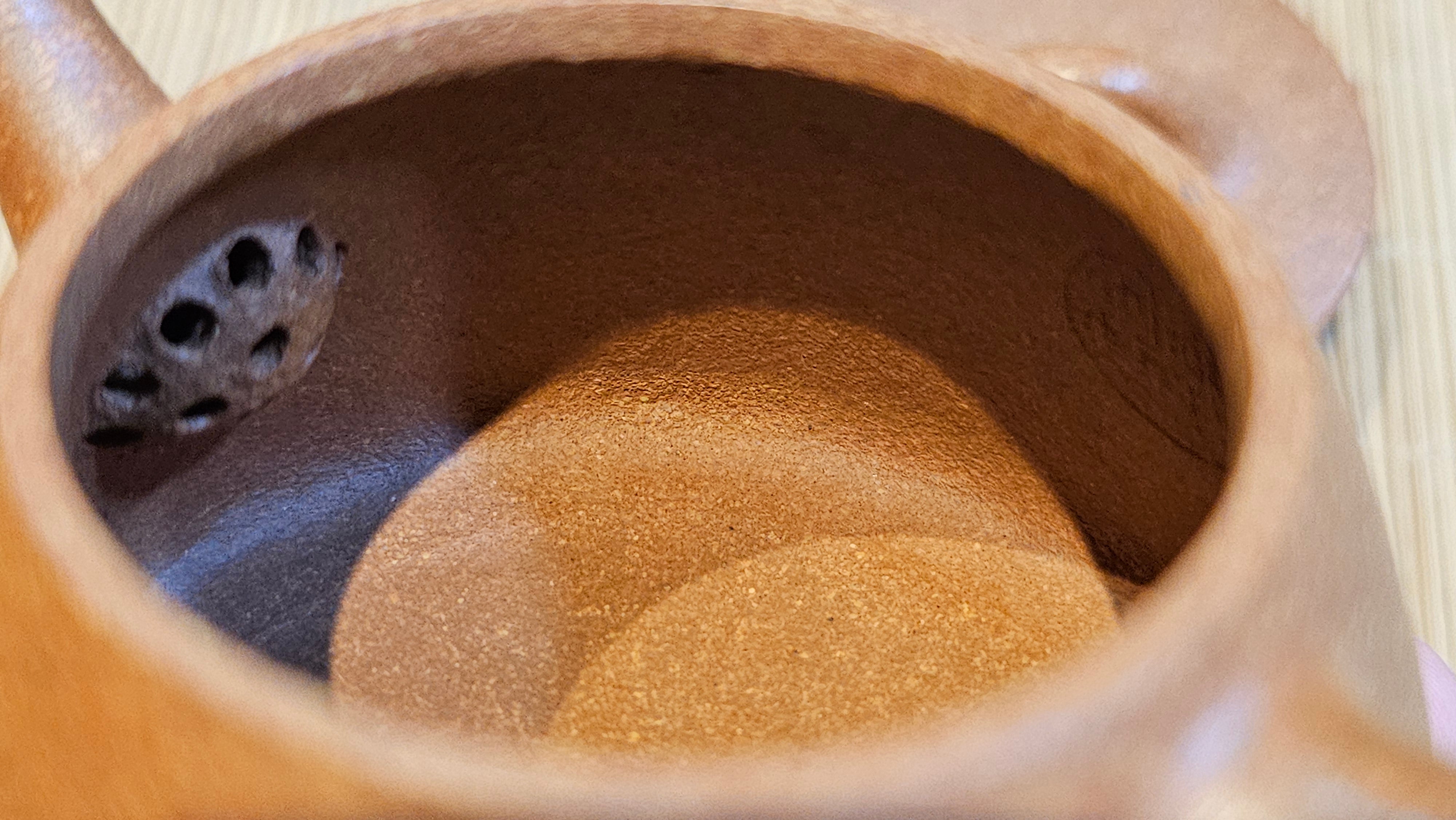 Shi Piao 石瓢 (Gao Shi Piao 高石瓢), 116.3ml, Huang Jiang Po Ni 黄降坡泥, by our Collaborative Craftsman Chen Hua Jun 陈华军 ~ Congratulations to Mr A.D.P, 2357hrs 6th May 2025, Leuven, Belgium 🇧🇪.