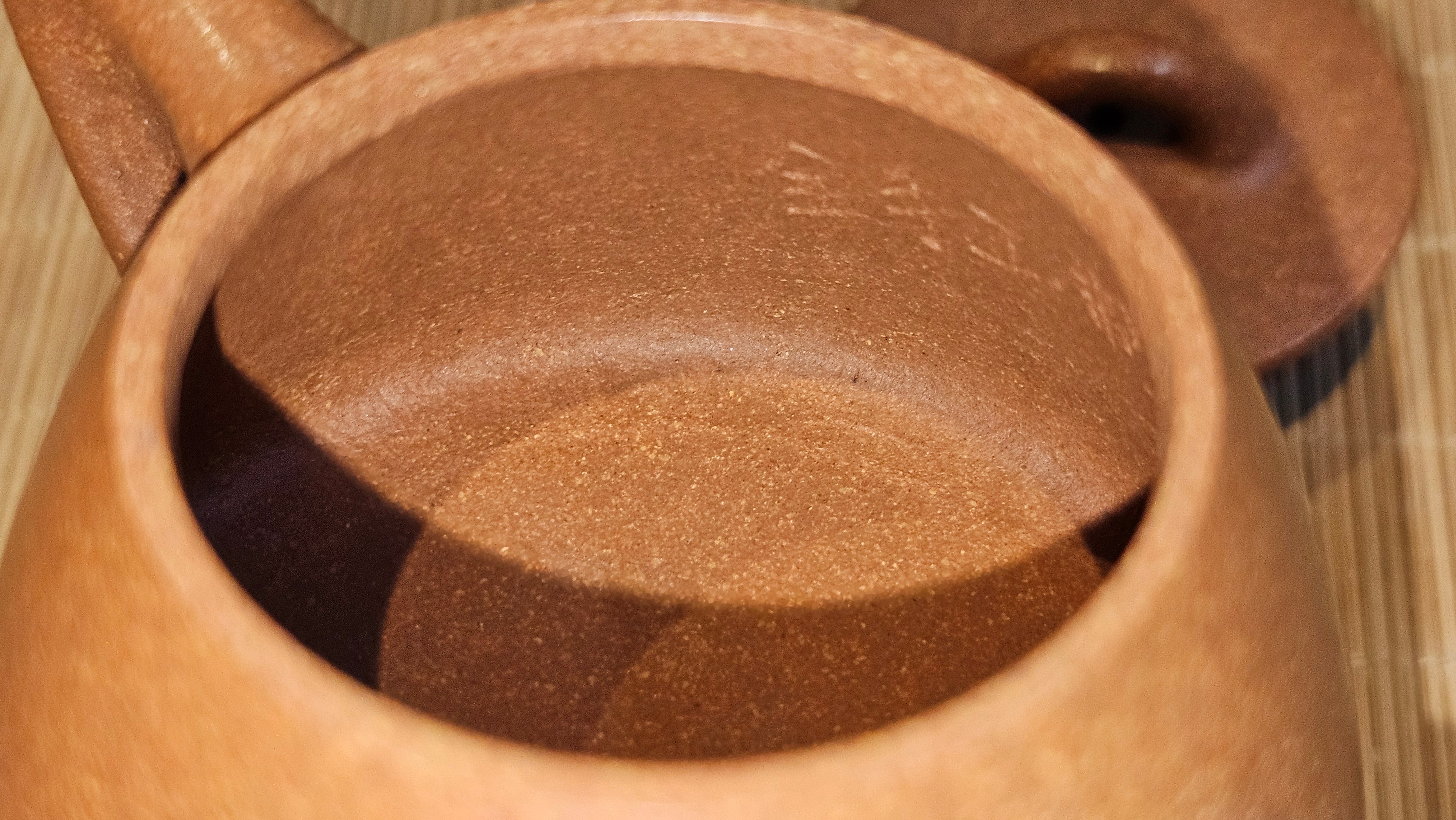 Shi Piao 石瓢 (Gao Shi Piao 高石瓢), 116.3ml, Huang Jiang Po Ni 黄降坡泥, by our Collaborative Craftsman Chen Hua Jun 陈华军 ~ Congratulations to Mr A.D.P, 2357hrs 6th May 2025, Leuven, Belgium 🇧🇪.