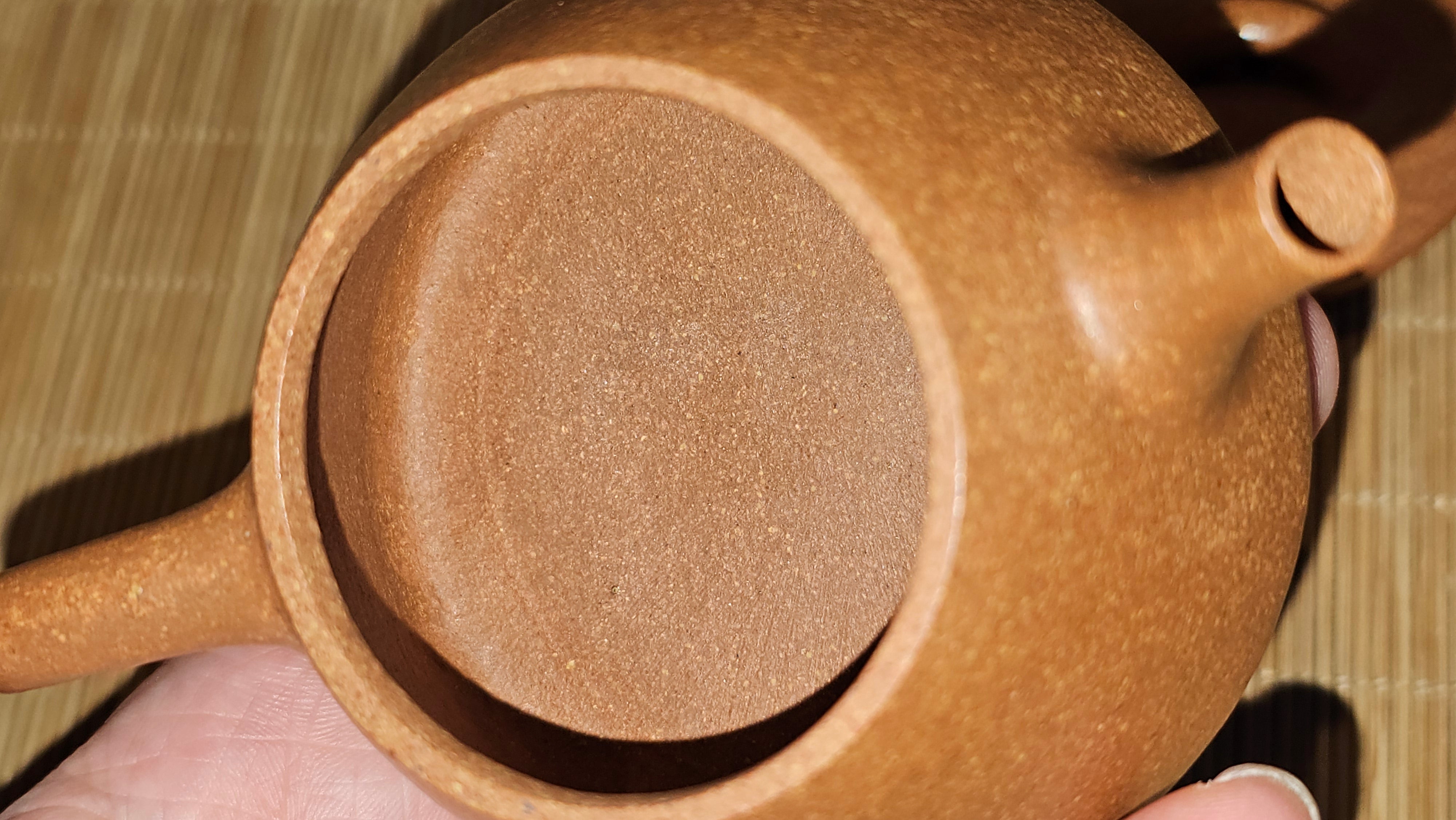 Shi Piao 石瓢 (Gao Shi Piao 高石瓢), 116.3ml, Huang Jiang Po Ni 黄降坡泥, by our Collaborative Craftsman Chen Hua Jun 陈华军 ~ Congratulations to Mr A.D.P, 2357hrs 6th May 2025, Leuven, Belgium 🇧🇪.