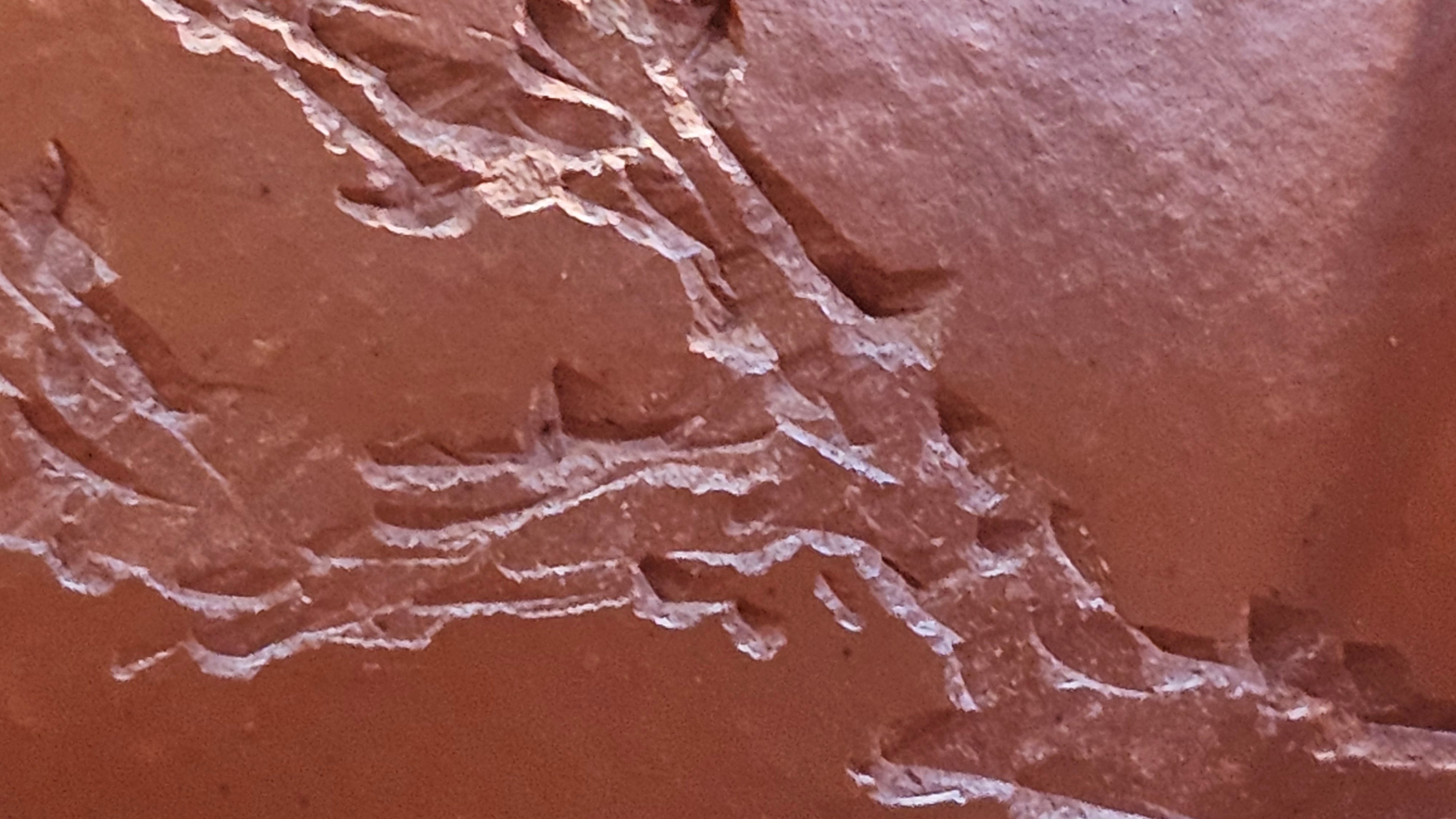 Li Xing 梨形, 171.5ml, Xiao Mei Yao Zhu Ni 小煤窑朱泥 by our Collaborative Craftsman Zhai Yi Yao 翟一耀。Plum Blossoms Engraving 梅花刻绘, 与 "暗香疏影" by Craftsman Yi De Shu 一德书。~ Congratulations to Mr E.P., 1826hrs 10th Apr, Holyoke, MA.