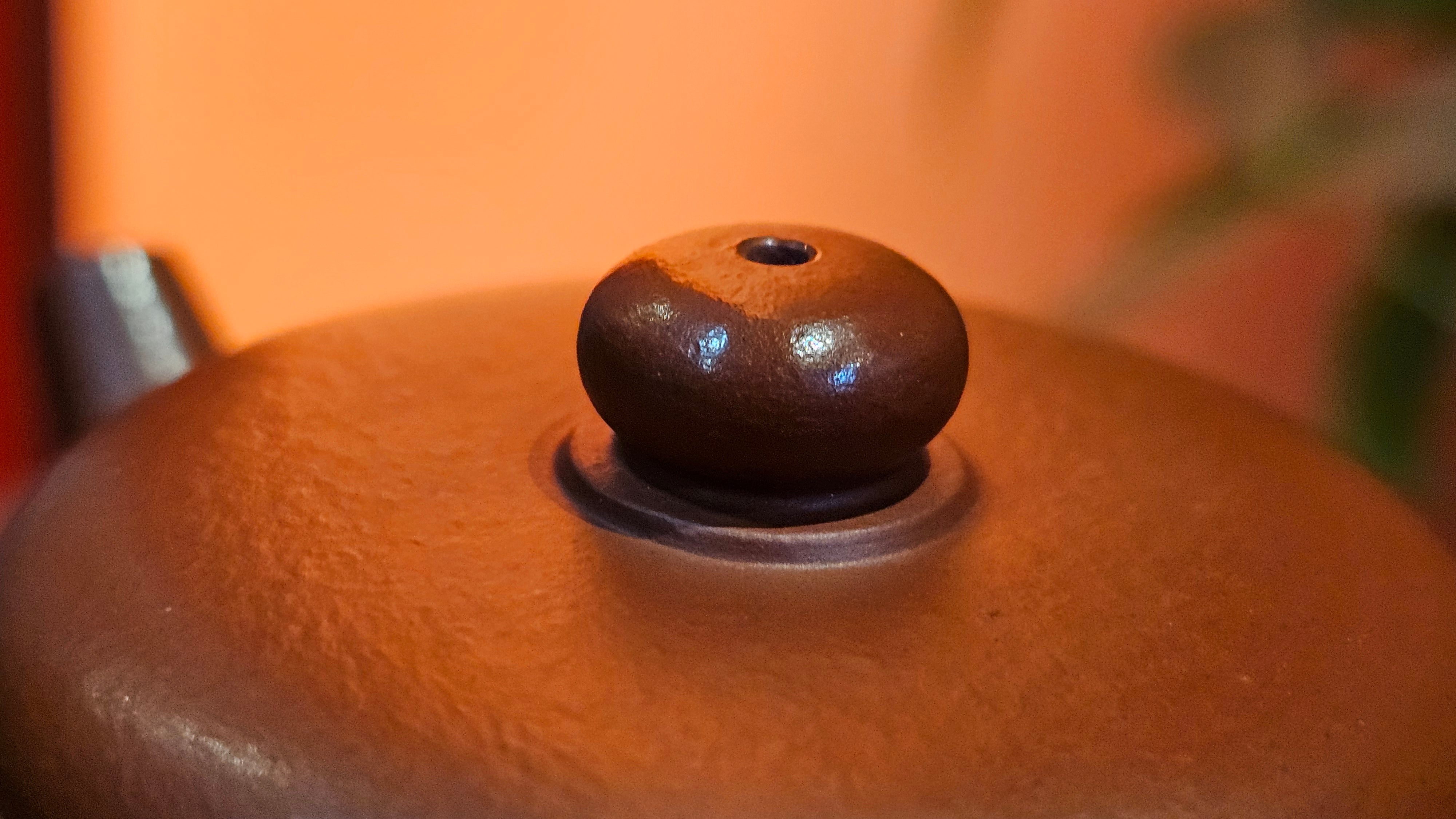 Jing Le 静乐 ~ "Quiet happiness", 99.6ml, Xiao Mei Yao Zhu Ni 小煤窑朱泥, by our Collaborative Craftsman Wang Xing 王兴 ~ Congratulations Ms C.C. 1803hrs 10th Apr, Cerritos, CA.