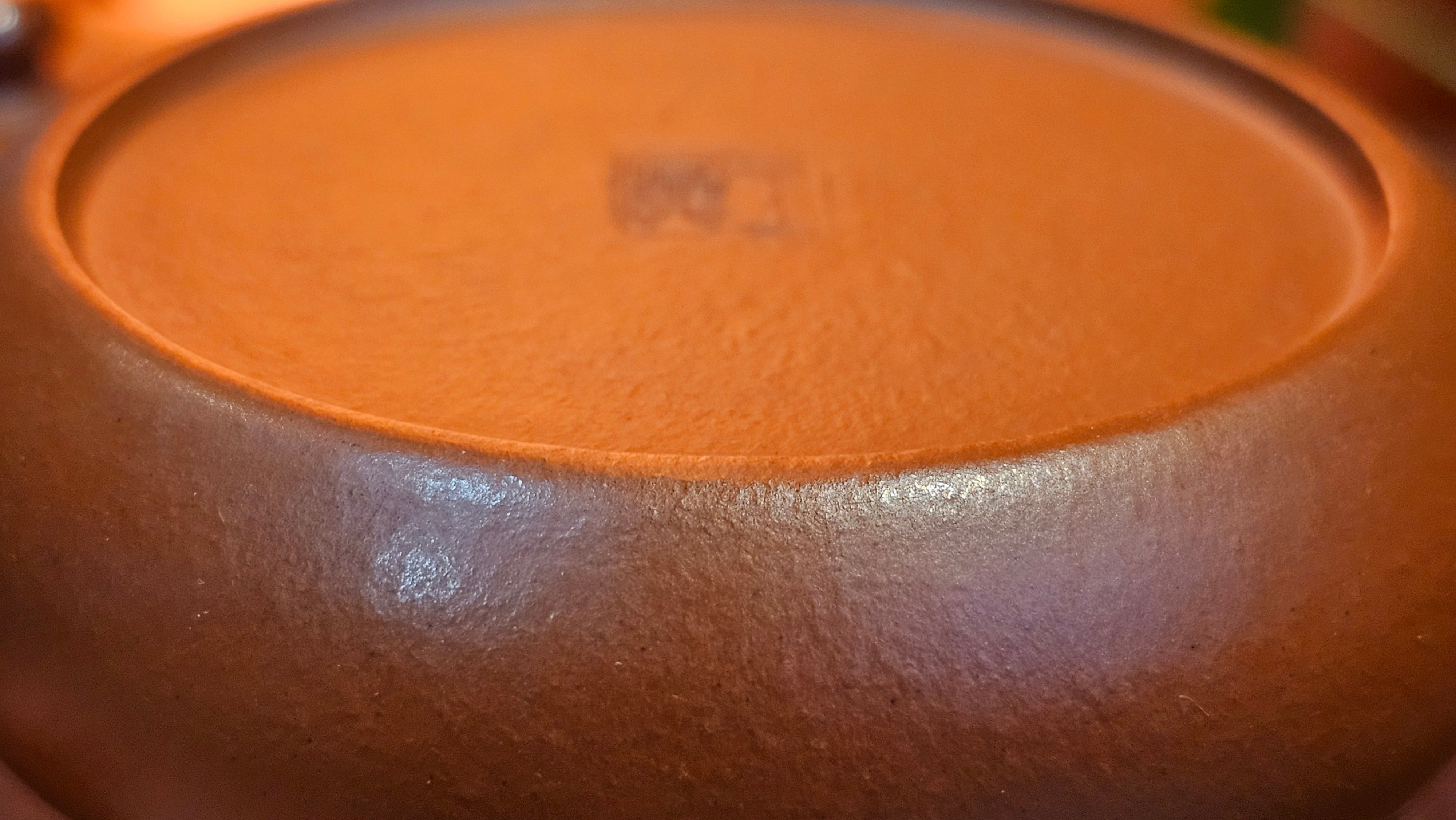 Jing Le 静乐 ~ "Quiet happiness", 99.6ml, Xiao Mei Yao Zhu Ni 小煤窑朱泥, by our Collaborative Craftsman Wang Xing 王兴 ~ Congratulations Ms C.C. 1803hrs 10th Apr, Cerritos, CA.