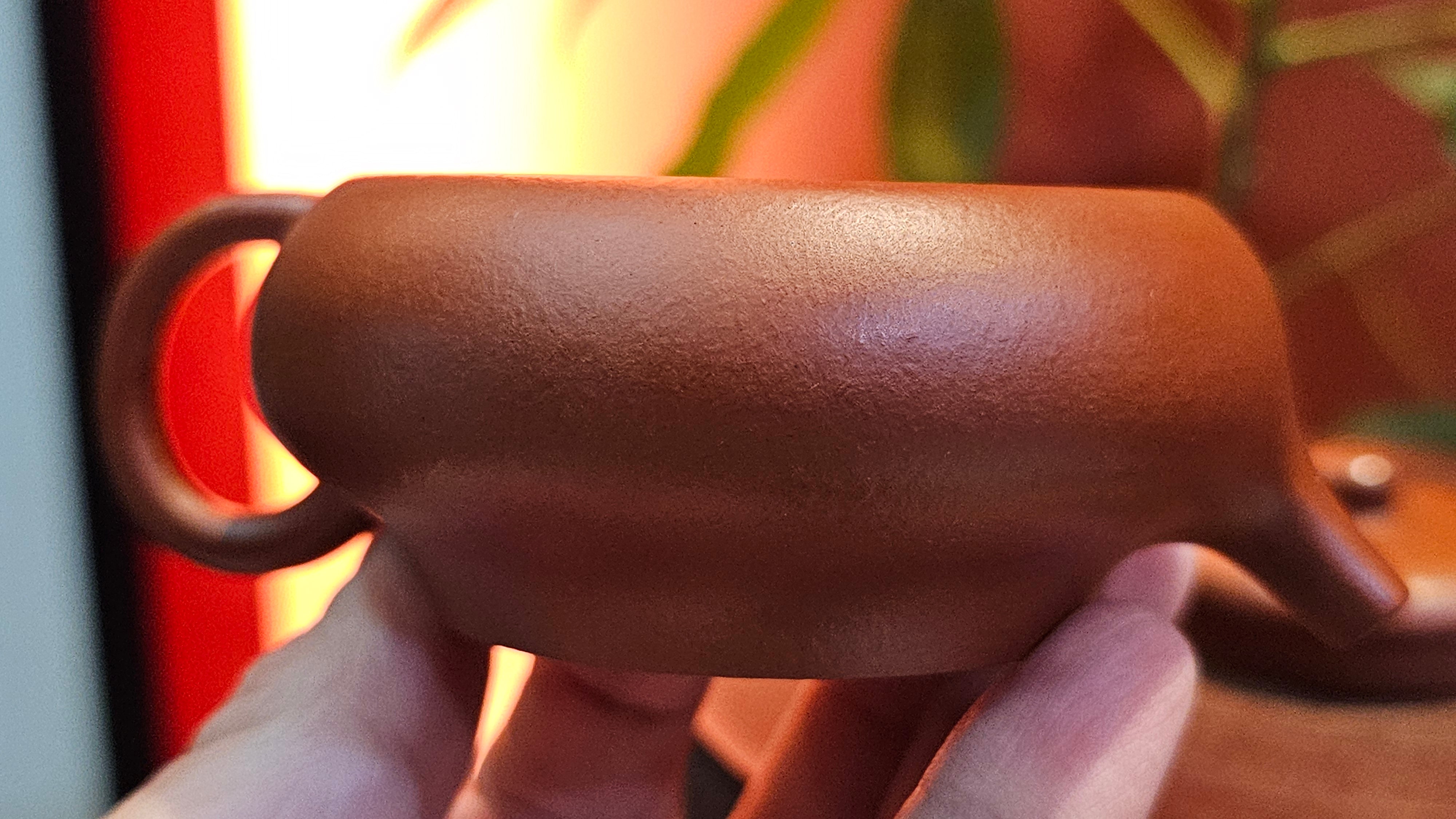 Jing Le 静乐 ~ "Quiet happiness", 99.6ml, Xiao Mei Yao Zhu Ni 小煤窑朱泥, by our Collaborative Craftsman Wang Xing 王兴 ~ Congratulations Ms C.C. 1803hrs 10th Apr, Cerritos, CA.