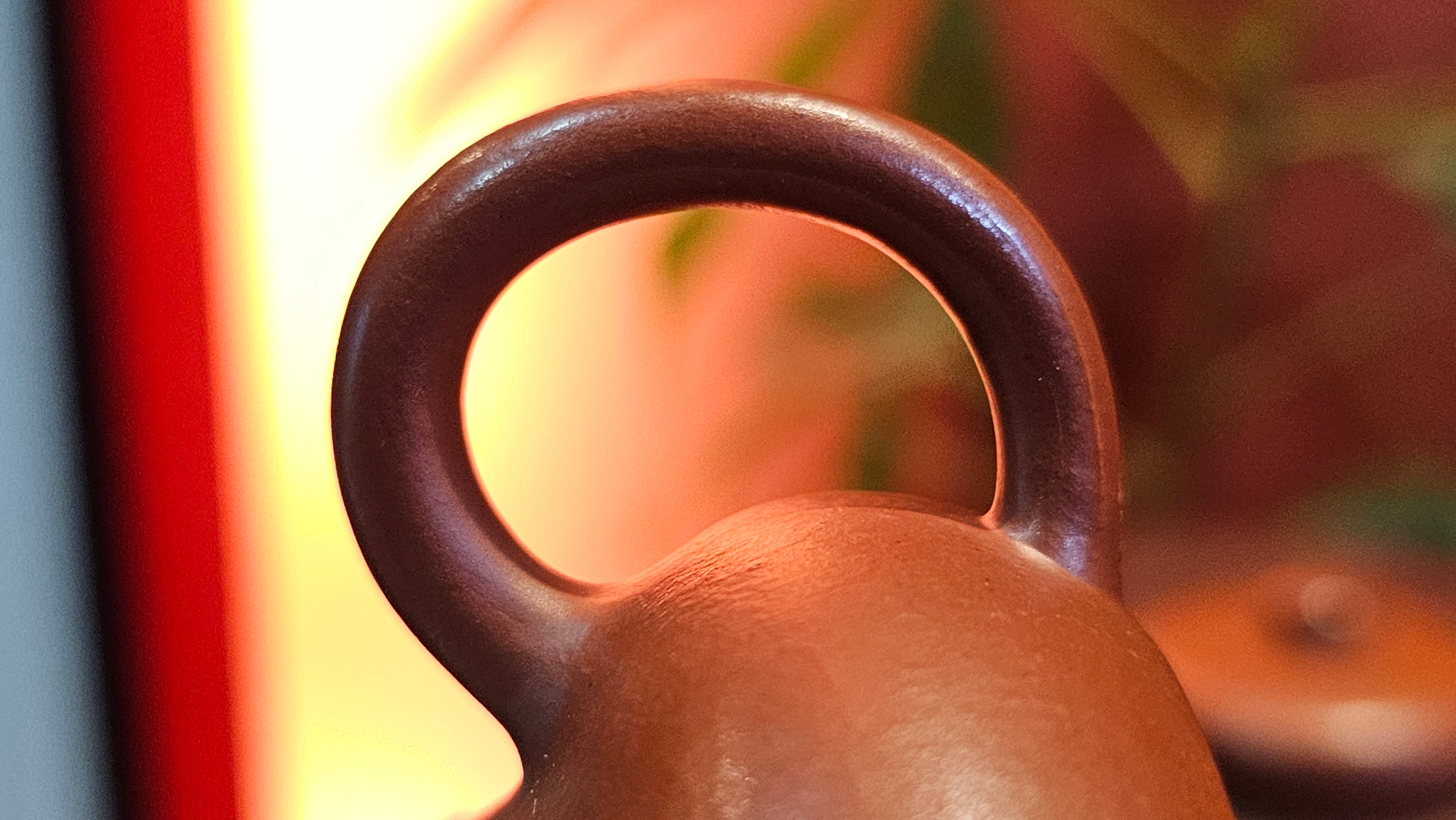 Jing Le 静乐 ~ "Quiet happiness", 99.6ml, Xiao Mei Yao Zhu Ni 小煤窑朱泥, by our Collaborative Craftsman Wang Xing 王兴 ~ Congratulations Ms C.C. 1803hrs 10th Apr, Cerritos, CA.