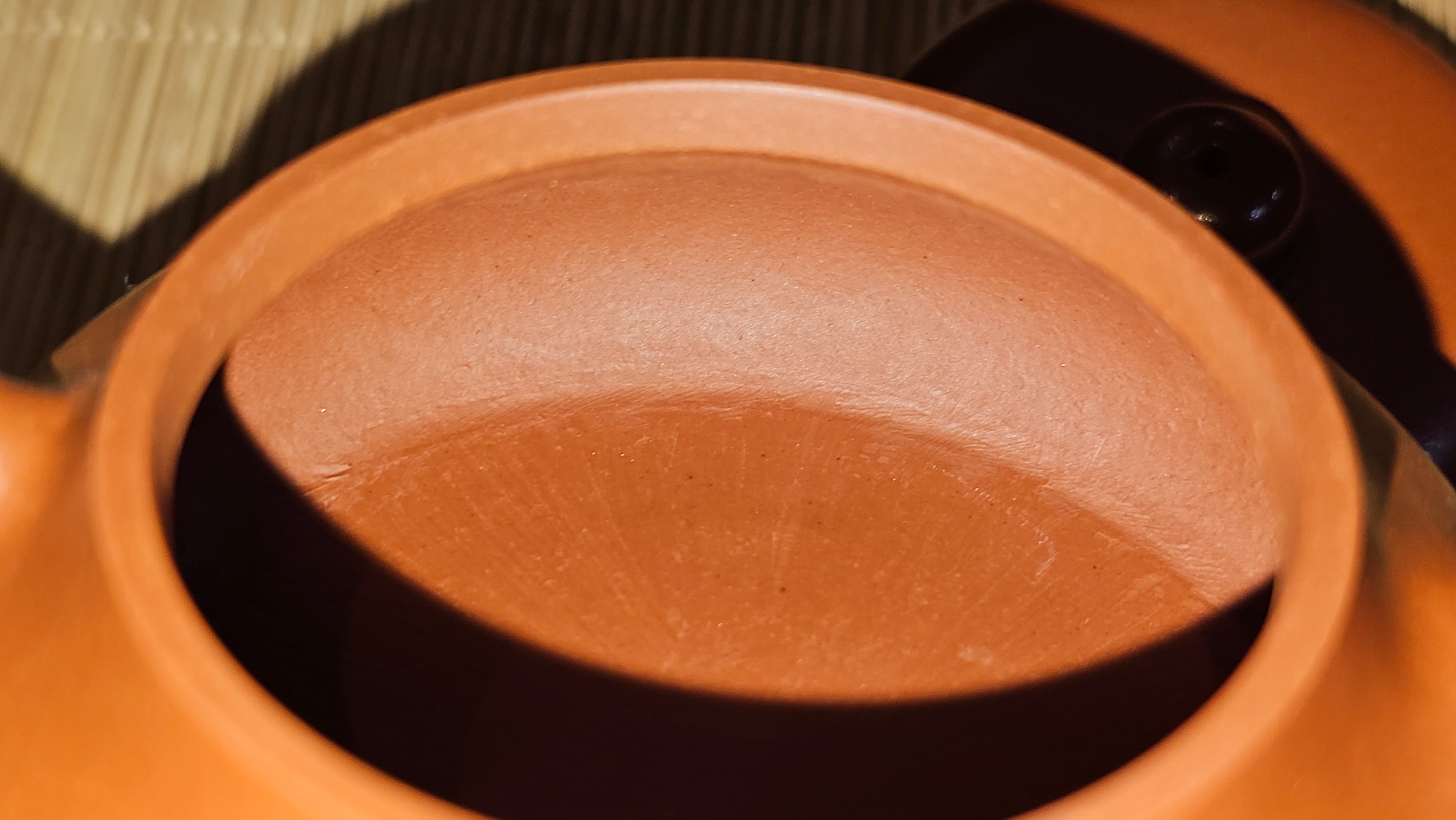 Jing Le 静乐 ~ "Quiet happiness", 99.6ml, Xiao Mei Yao Zhu Ni 小煤窑朱泥, by our Collaborative Craftsman Wang Xing 王兴 ~ Congratulations Ms C.C. 1803hrs 10th Apr, Cerritos, CA.