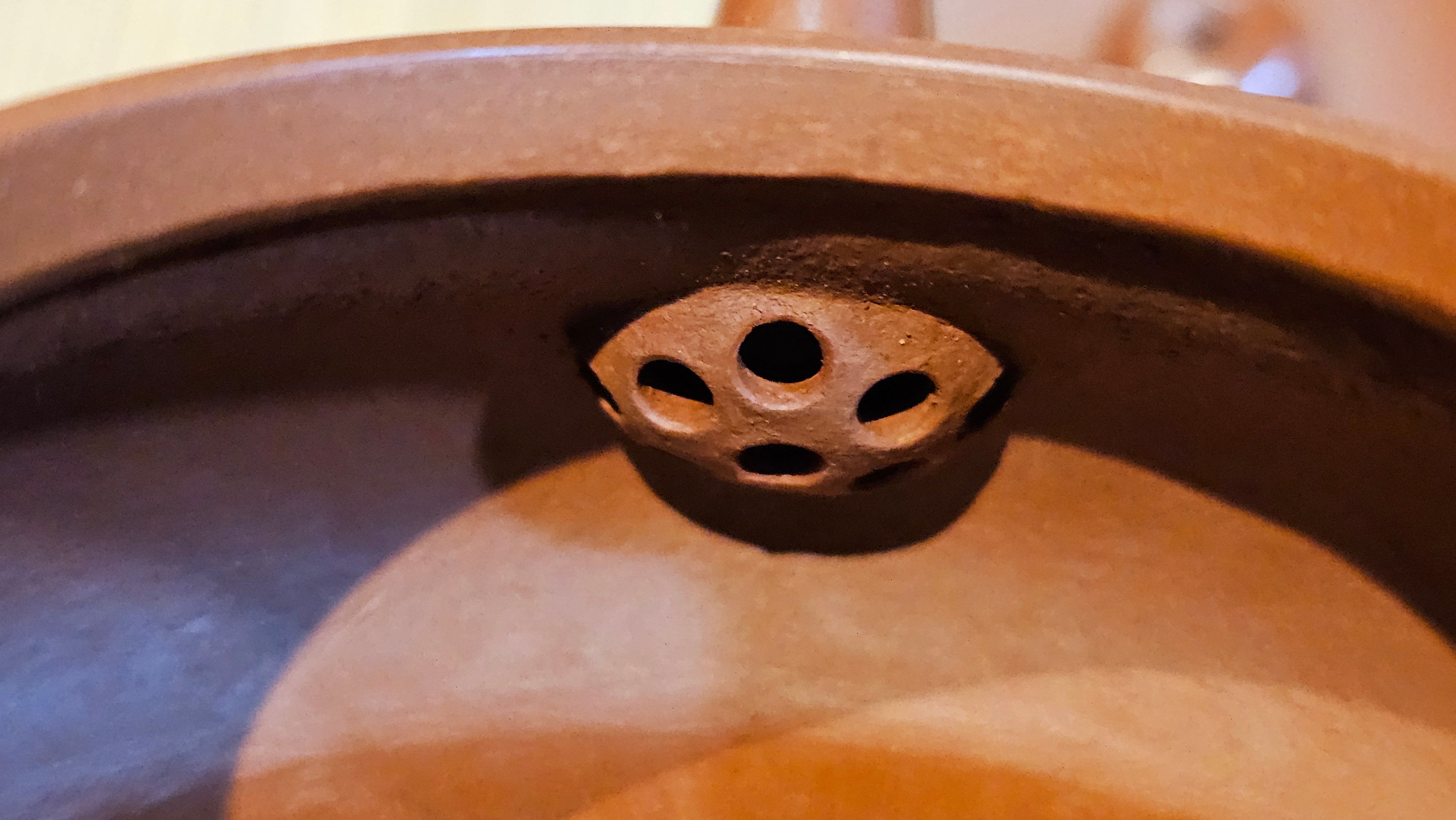 Jing Le 静乐 ~ "Quiet happiness", 99.6ml, Xiao Mei Yao Zhu Ni 小煤窑朱泥, by our Collaborative Craftsman Wang Xing 王兴 ~ Congratulations Ms C.C. 1803hrs 10th Apr, Cerritos, CA.