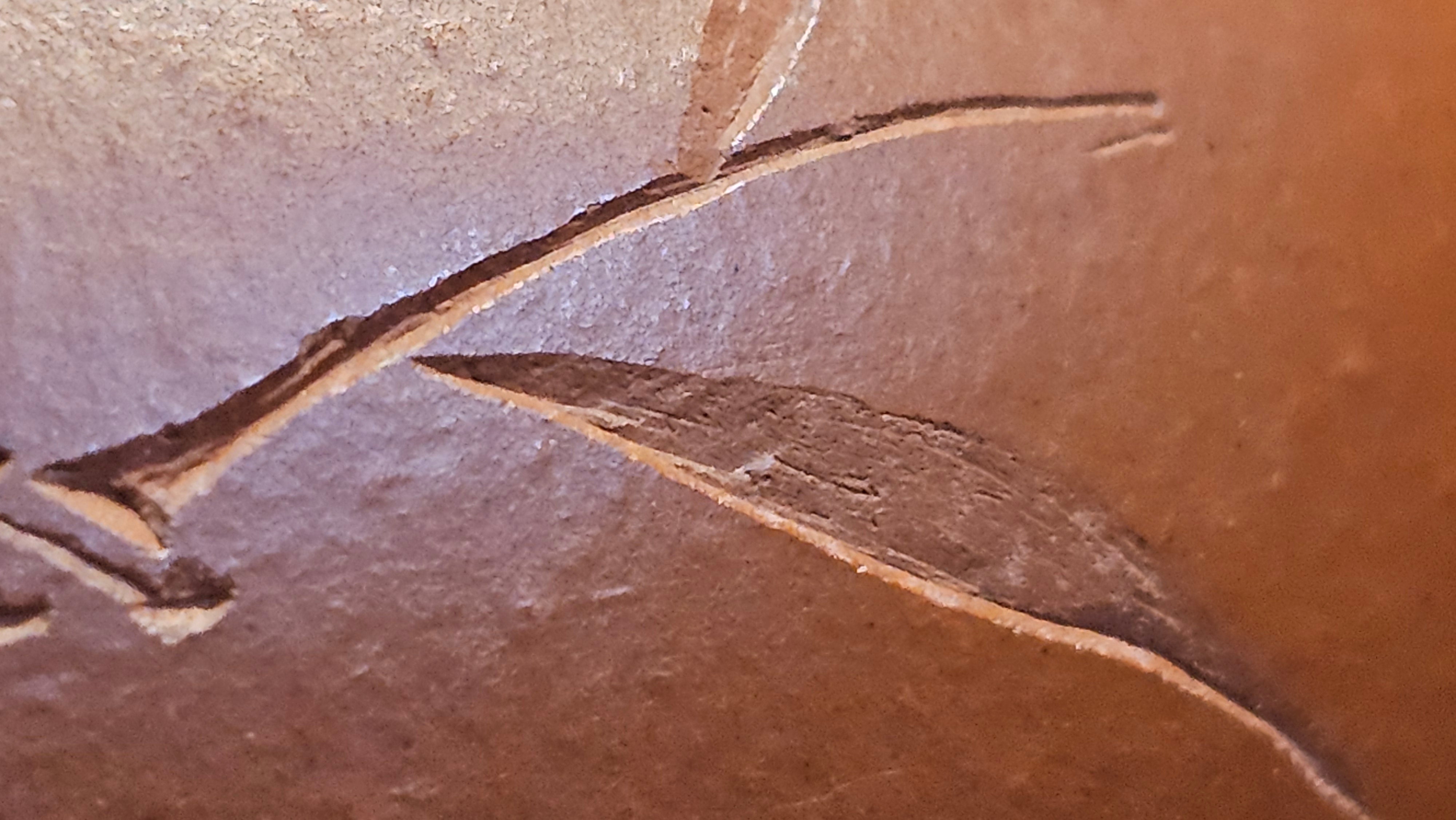 Li Xing 梨形, 166.5ml, Xiao Mei Yao Zhu Ni 小煤窑朱泥 by our Collaborative Craftsman Zhai Yi Yao 翟一耀。"竹韵茶香", 竹刻绘, Engraving of Bamboos and Calligraphy, by Craftsman Yi De Shu 一德书 ~ Congratulations to Mr R.V., 1054hrs 12th Apr, Garden Grove, CA.