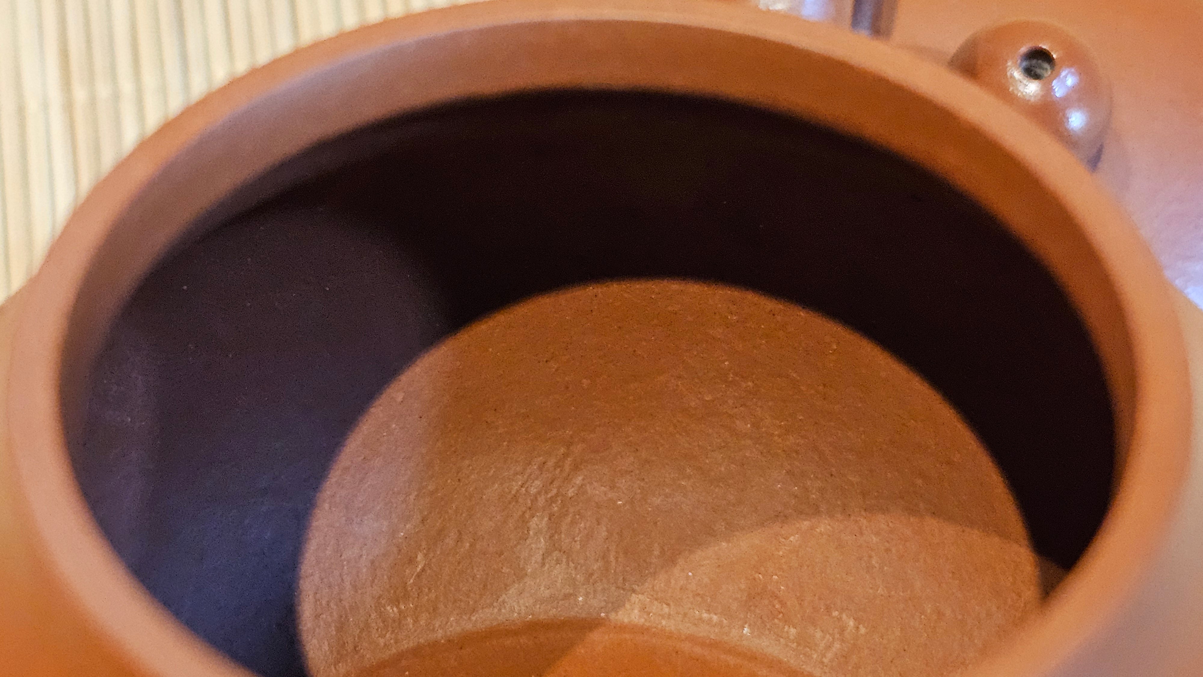 Li Xing 梨形, 166.5ml, Xiao Mei Yao Zhu Ni 小煤窑朱泥 by our Collaborative Craftsman Zhai Yi Yao 翟一耀。"竹韵茶香", 竹刻绘, Engraving of Bamboos and Calligraphy, by Craftsman Yi De Shu 一德书 ~ Congratulations to Mr R.V., 1054hrs 12th Apr, Garden Grove, CA.