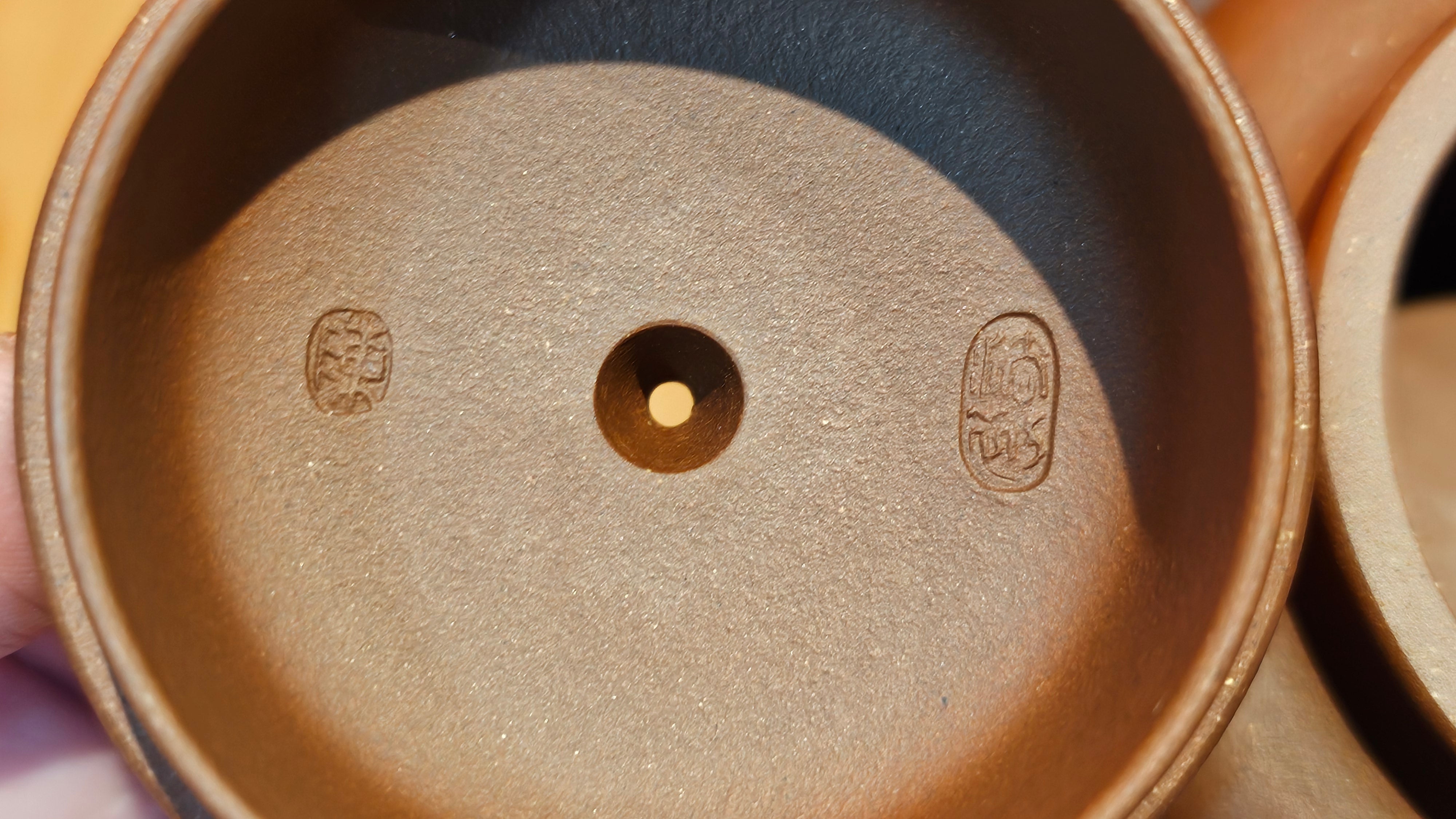 Fang Gu 仿古, 210.3ml, Di Cao Qing Zi Ni 底槽青紫泥, by our Collaborative Craftsman Chen Fa Chu 陈法初 ~ Congratulations to Mr T.B., 2112hrs, Los Angeles, CA.