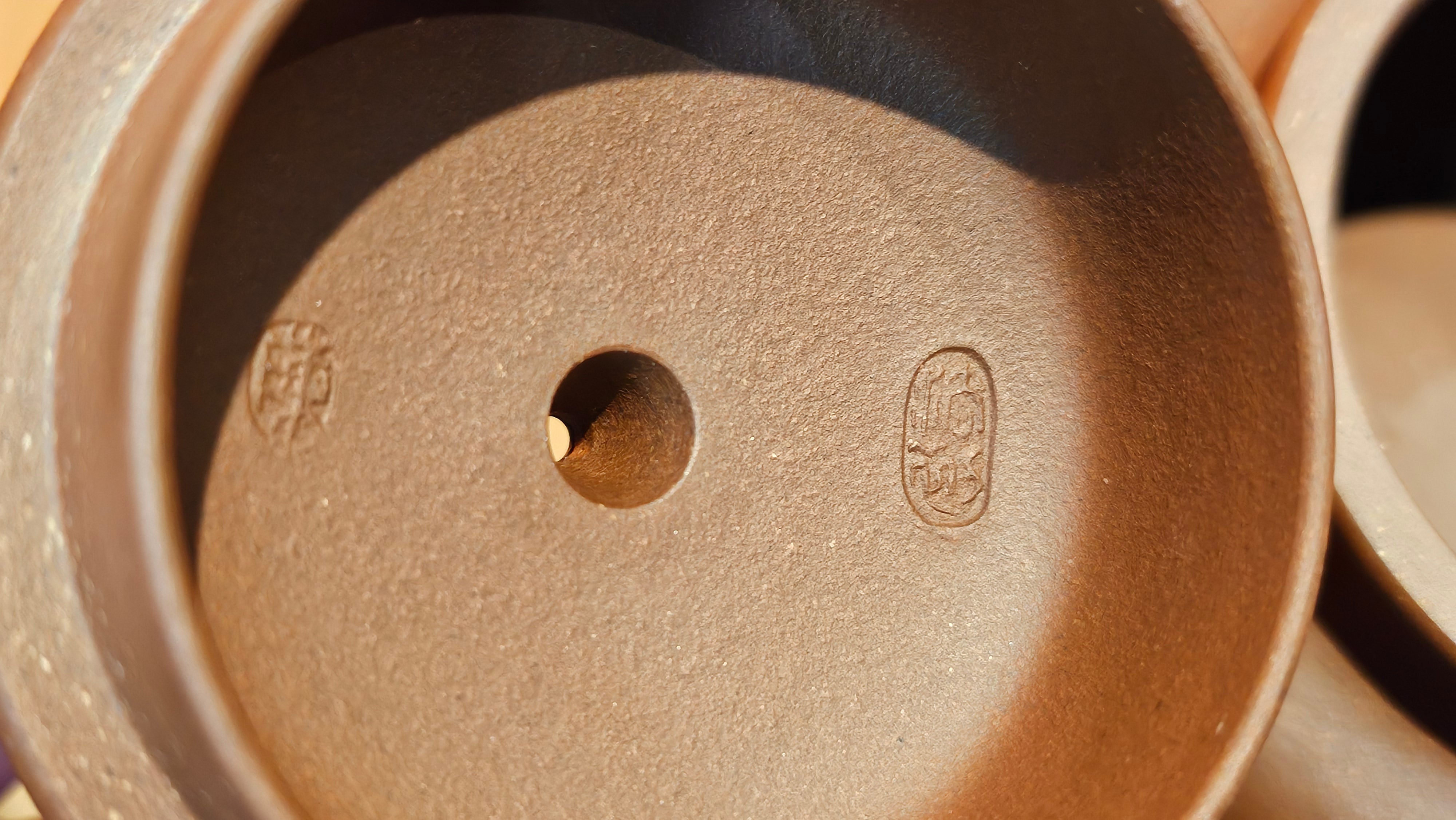 Fang Gu 仿古, 210.3ml, Di Cao Qing Zi Ni 底槽青紫泥, by our Collaborative Craftsman Chen Fa Chu 陈法初 ~ Congratulations to Mr T.B., 2112hrs, Los Angeles, CA.