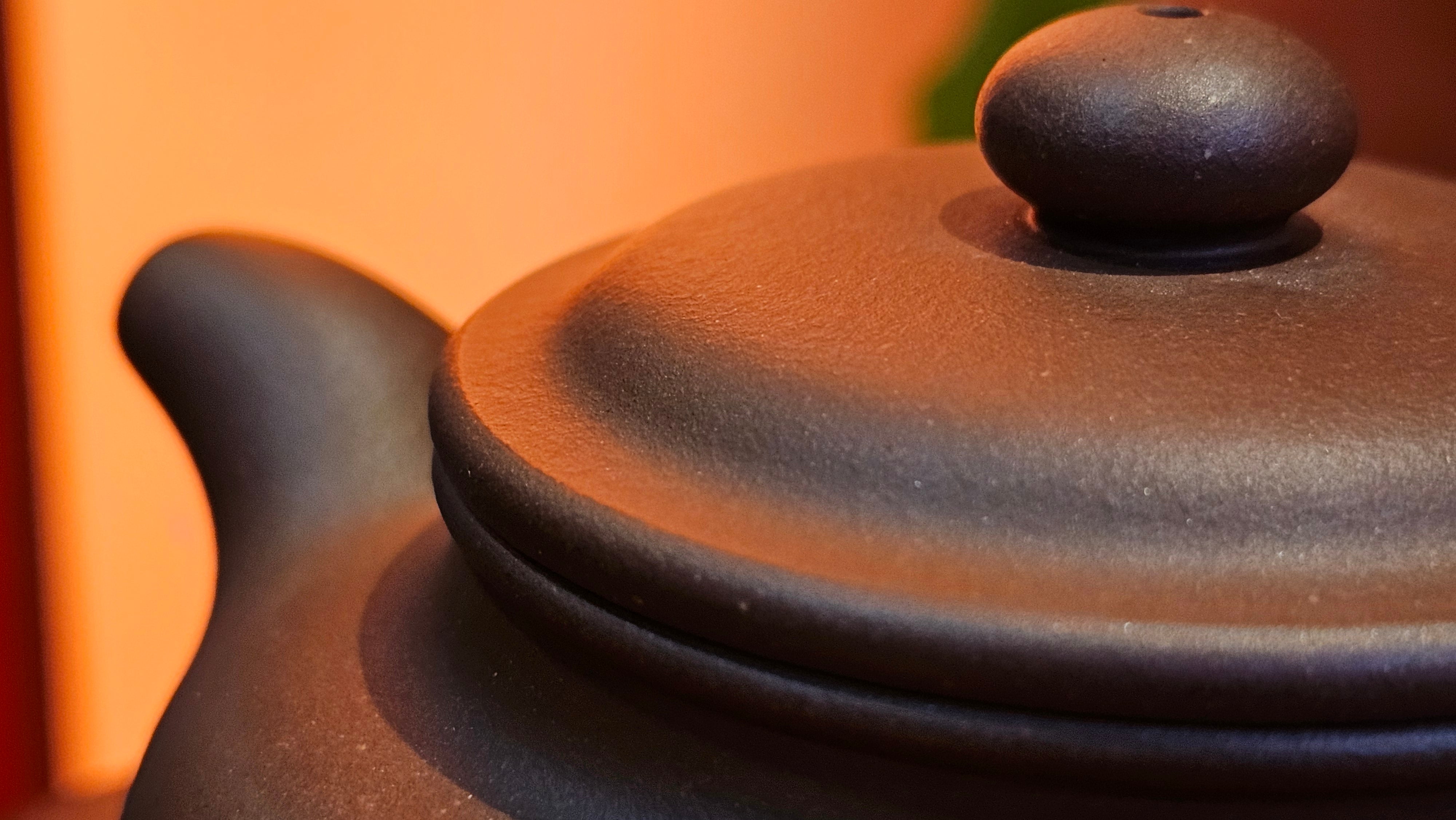 Fang Gu 仿古, 210.3ml, Di Cao Qing Zi Ni 底槽青紫泥, by our Collaborative Craftsman Chen Fa Chu 陈法初 ~ Congratulations to Mr T.B., 2112hrs, Los Angeles, CA.