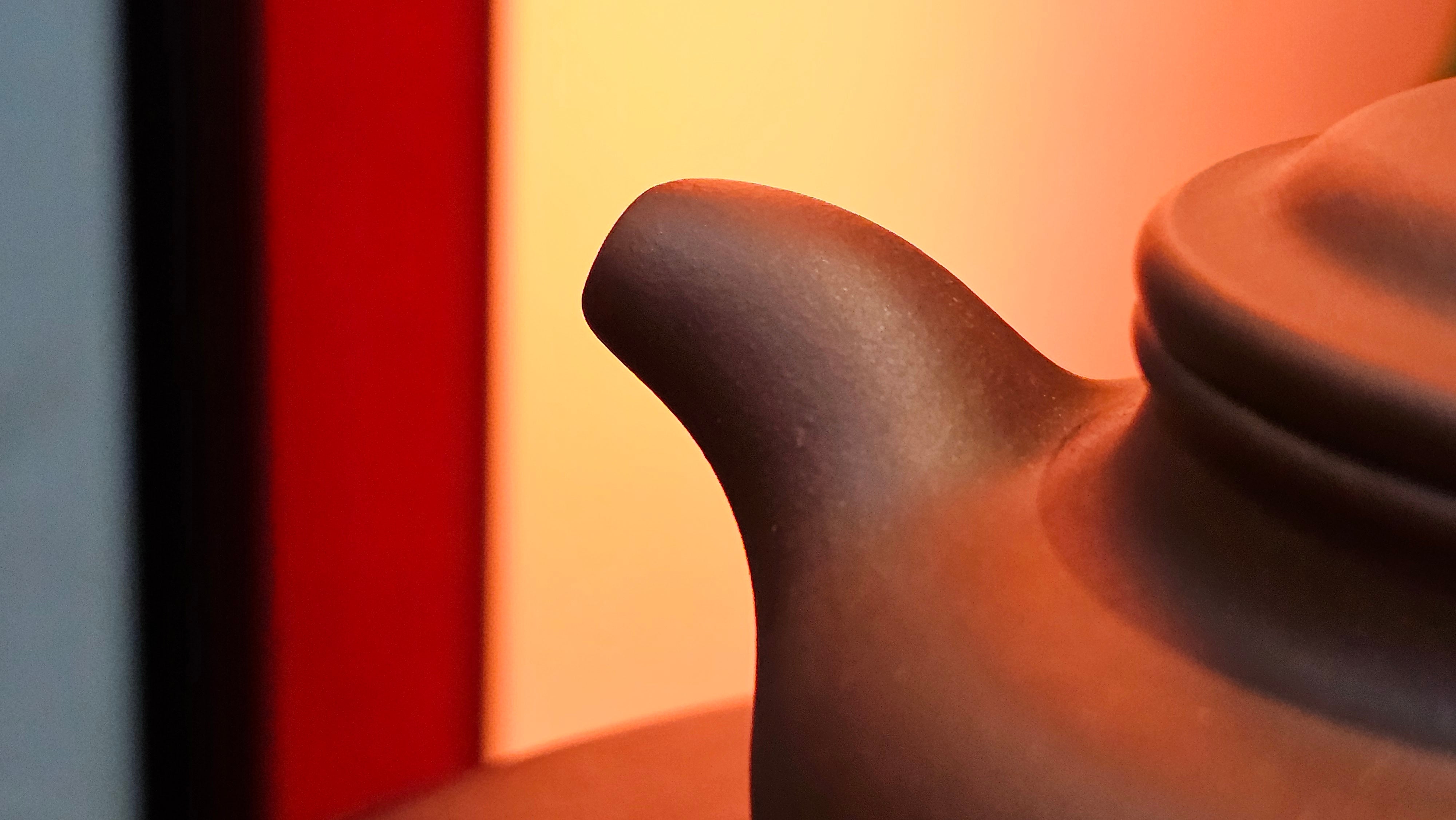 Fang Gu 仿古, 210.3ml, Di Cao Qing Zi Ni 底槽青紫泥, by our Collaborative Craftsman Chen Fa Chu 陈法初 ~ Congratulations to Mr T.B., 2112hrs, Los Angeles, CA.