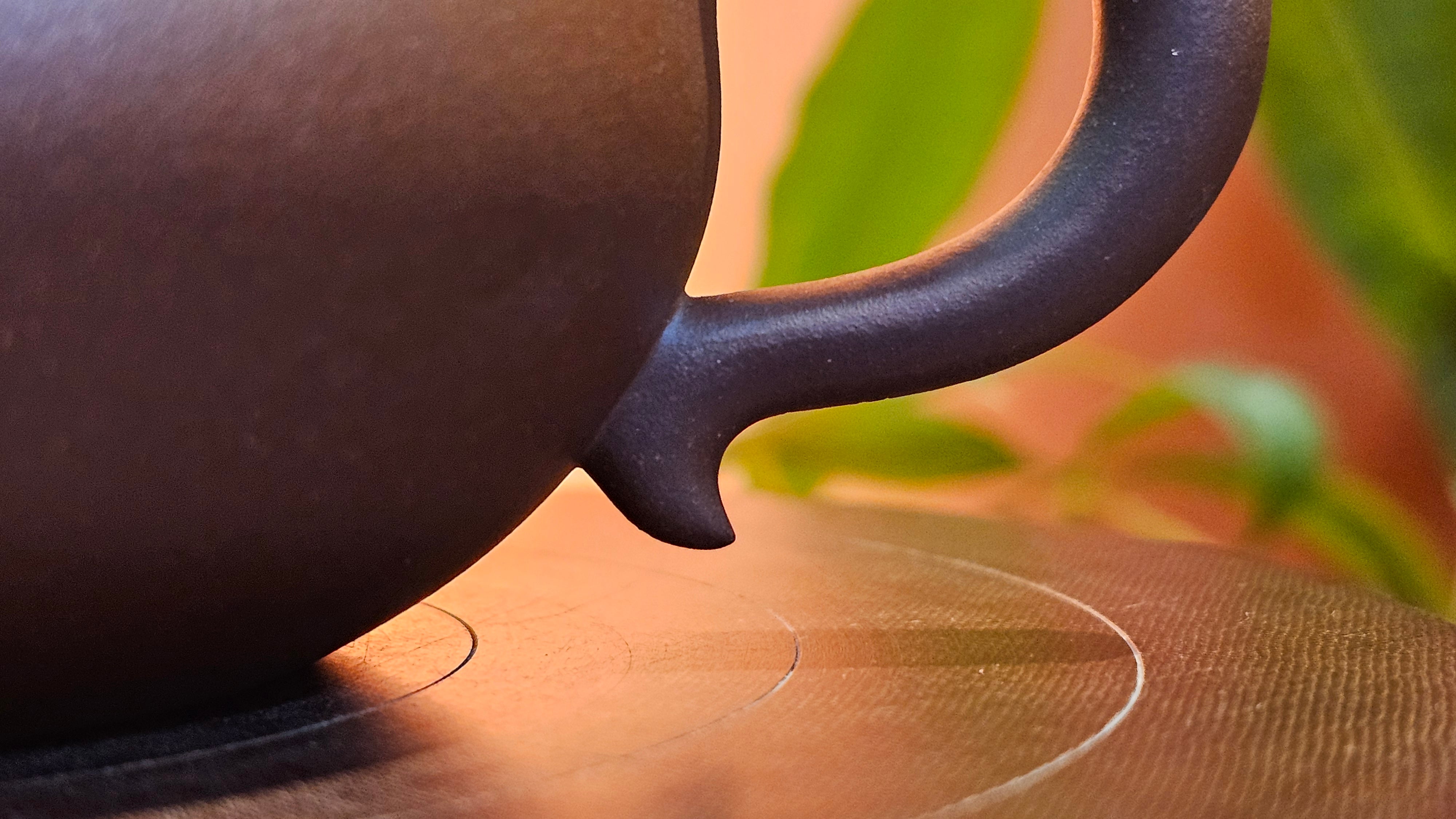 Fang Gu 仿古, 210.3ml, Di Cao Qing Zi Ni 底槽青紫泥, by our Collaborative Craftsman Chen Fa Chu 陈法初 ~ Congratulations to Mr T.B., 2112hrs, Los Angeles, CA.