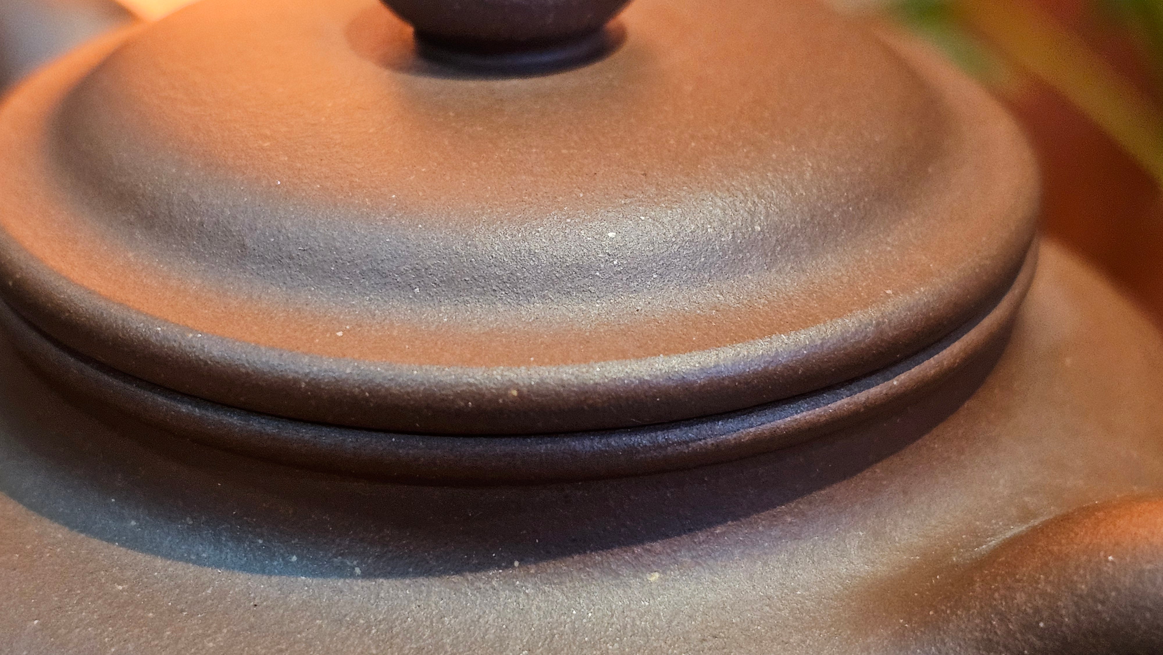 Fang Gu 仿古, 210.3ml, Di Cao Qing Zi Ni 底槽青紫泥, by our Collaborative Craftsman Chen Fa Chu 陈法初 ~ Congratulations to Mr T.B., 2112hrs, Los Angeles, CA.