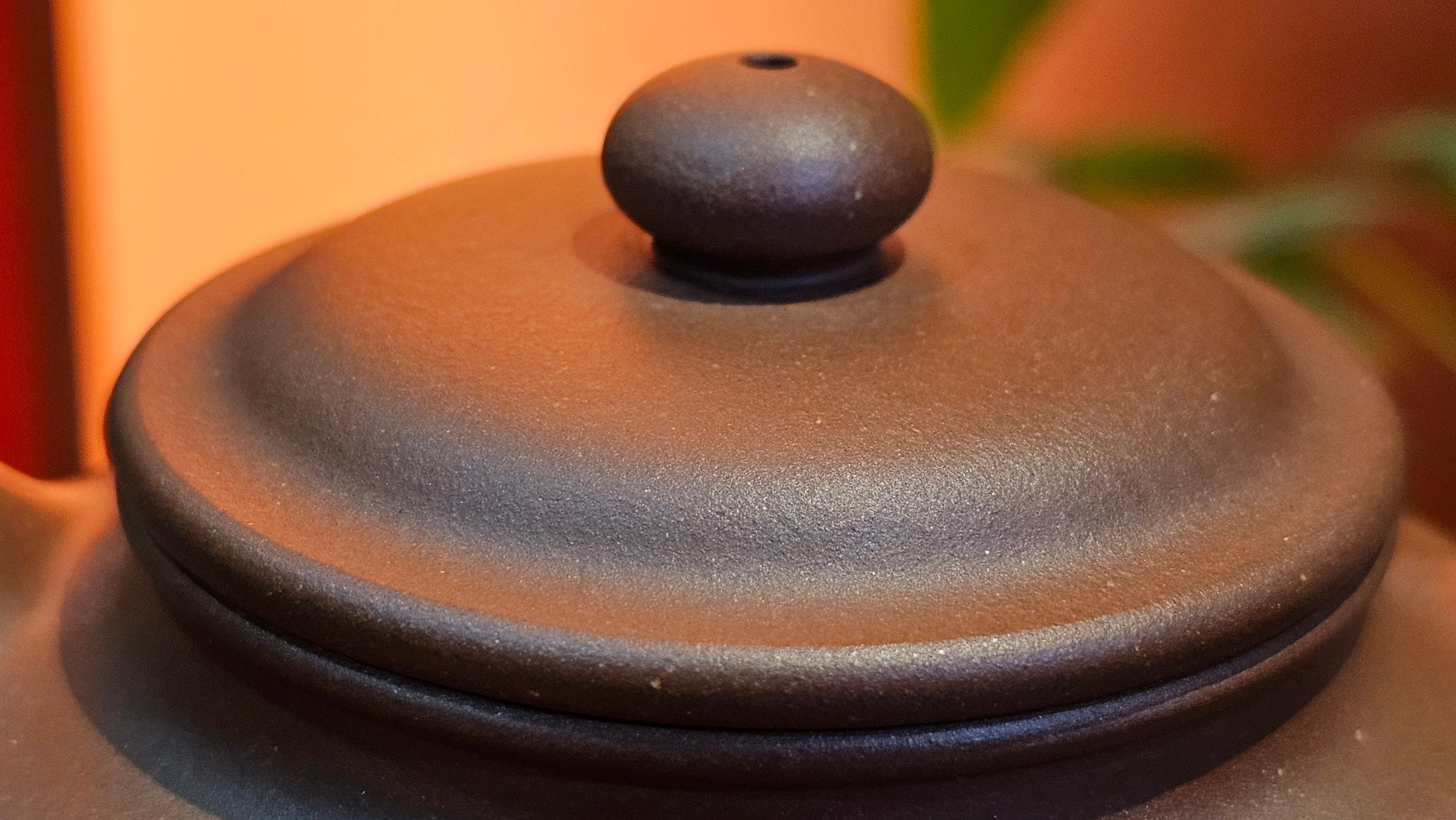 Fang Gu 仿古, 210.3ml, Di Cao Qing Zi Ni 底槽青紫泥, by our Collaborative Craftsman Chen Fa Chu 陈法初 ~ Congratulations to Mr T.B., 2112hrs, Los Angeles, CA.