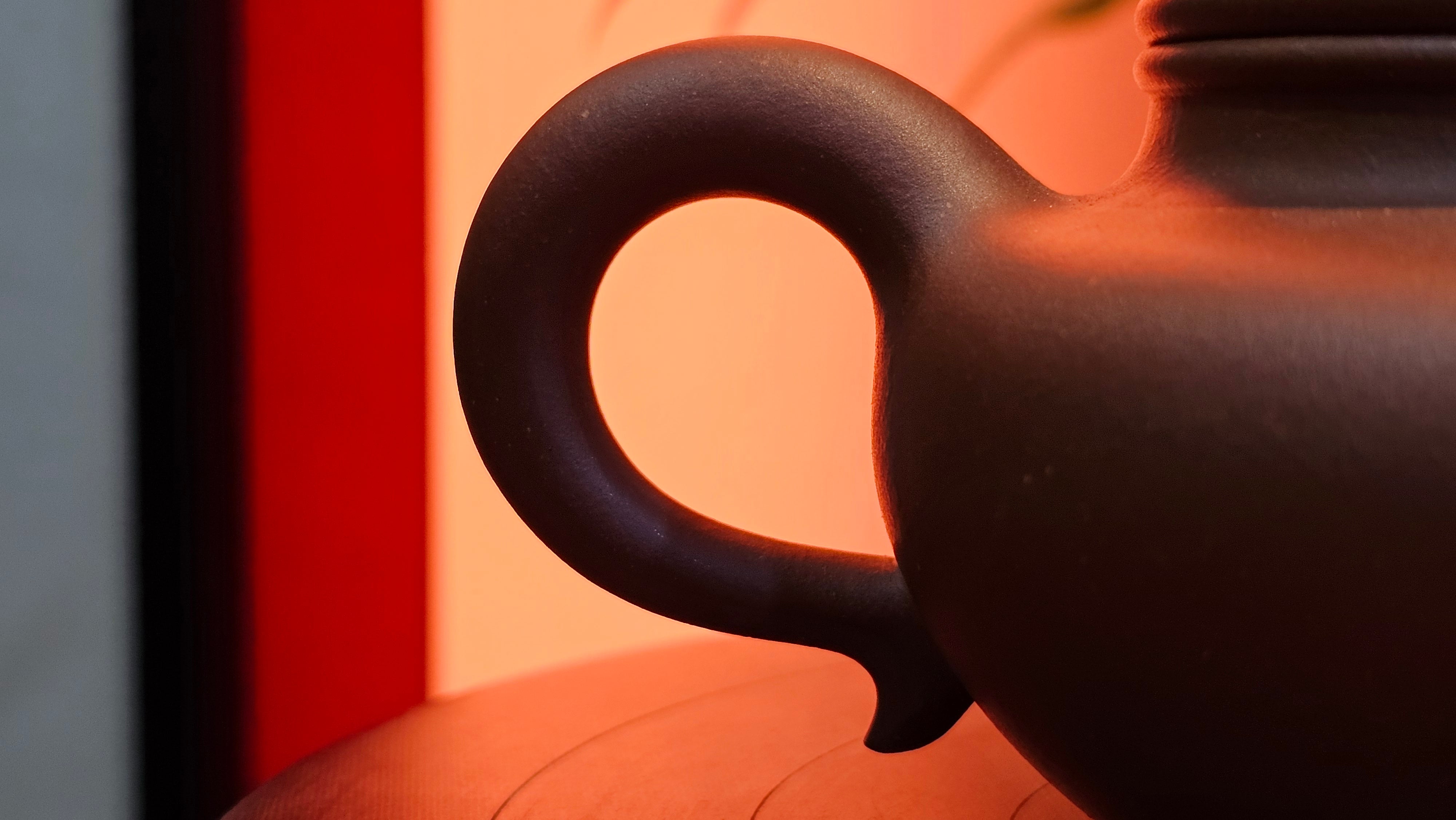 Fang Gu 仿古, 210.3ml, Di Cao Qing Zi Ni 底槽青紫泥, by our Collaborative Craftsman Chen Fa Chu 陈法初 ~ Congratulations to Mr T.B., 2112hrs, Los Angeles, CA.