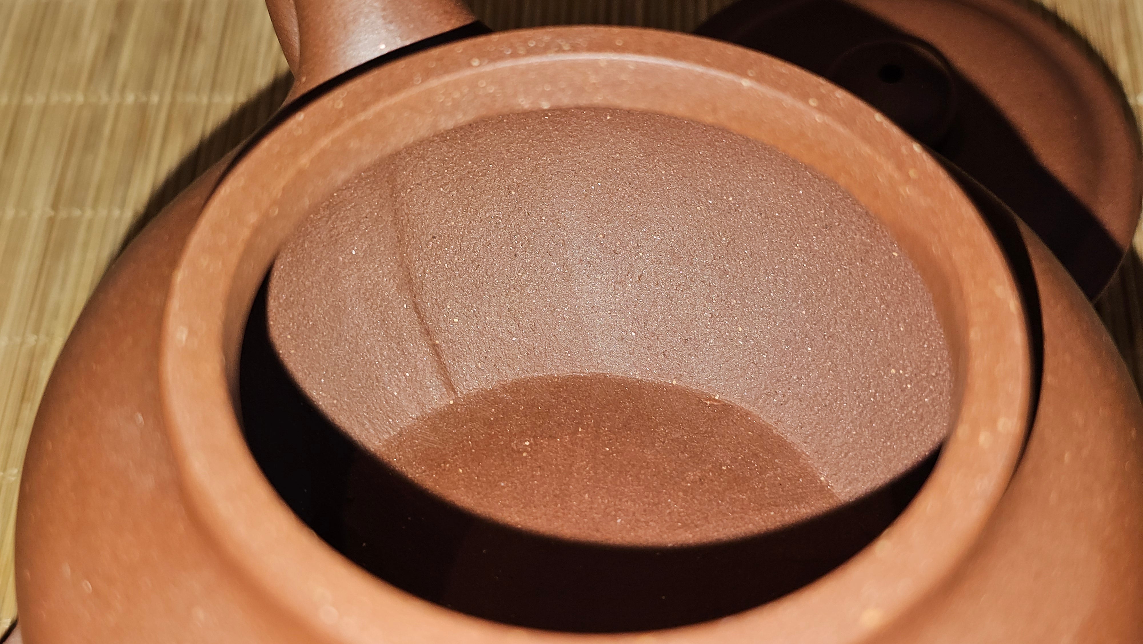 Fang Gu 仿古, 210.3ml, Di Cao Qing Zi Ni 底槽青紫泥, by our Collaborative Craftsman Chen Fa Chu 陈法初 ~ Congratulations to Mr T.B., 2112hrs, Los Angeles, CA.