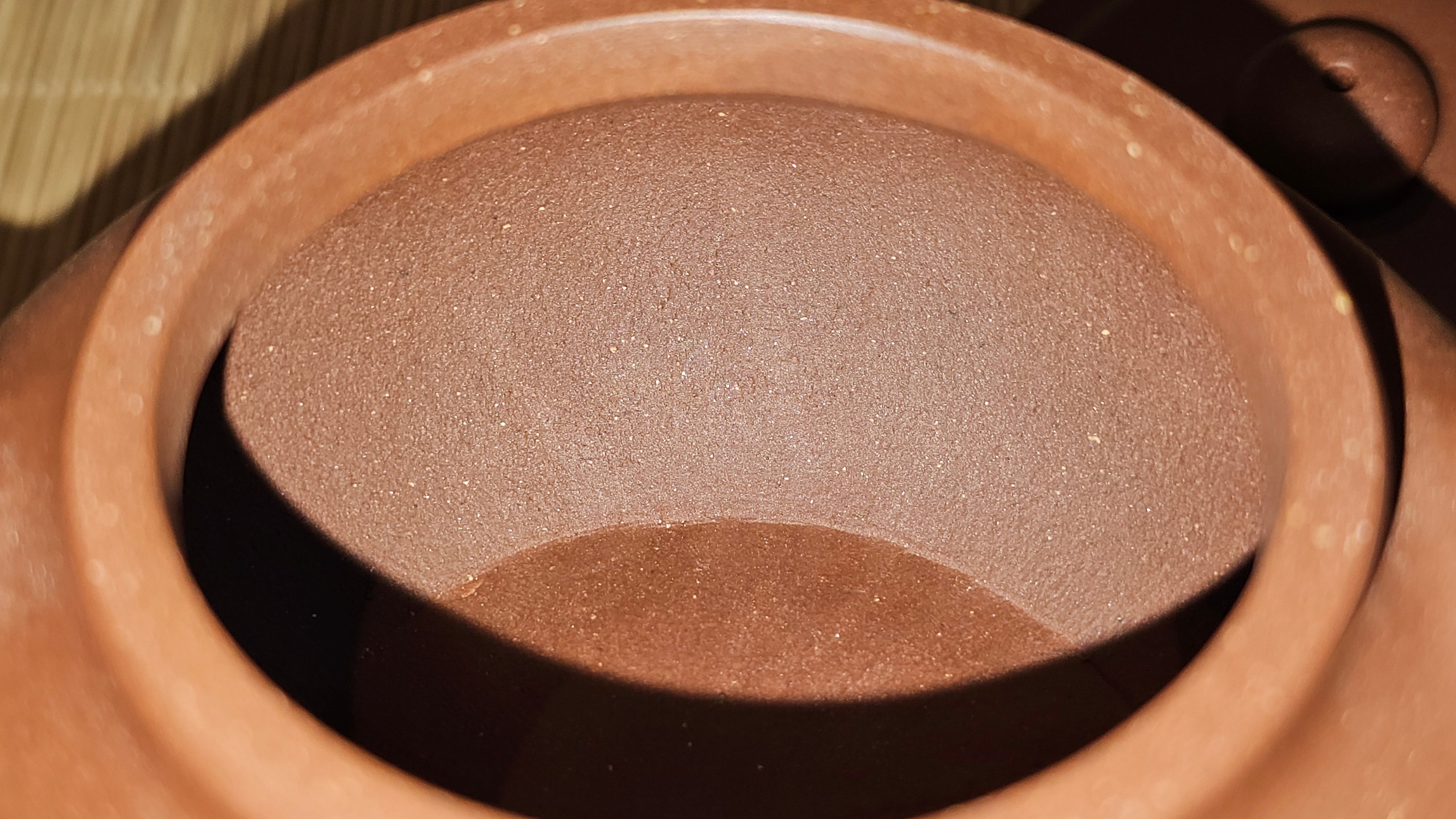 Fang Gu 仿古, 210.3ml, Di Cao Qing Zi Ni 底槽青紫泥, by our Collaborative Craftsman Chen Fa Chu 陈法初 ~ Congratulations to Mr T.B., 2112hrs, Los Angeles, CA.