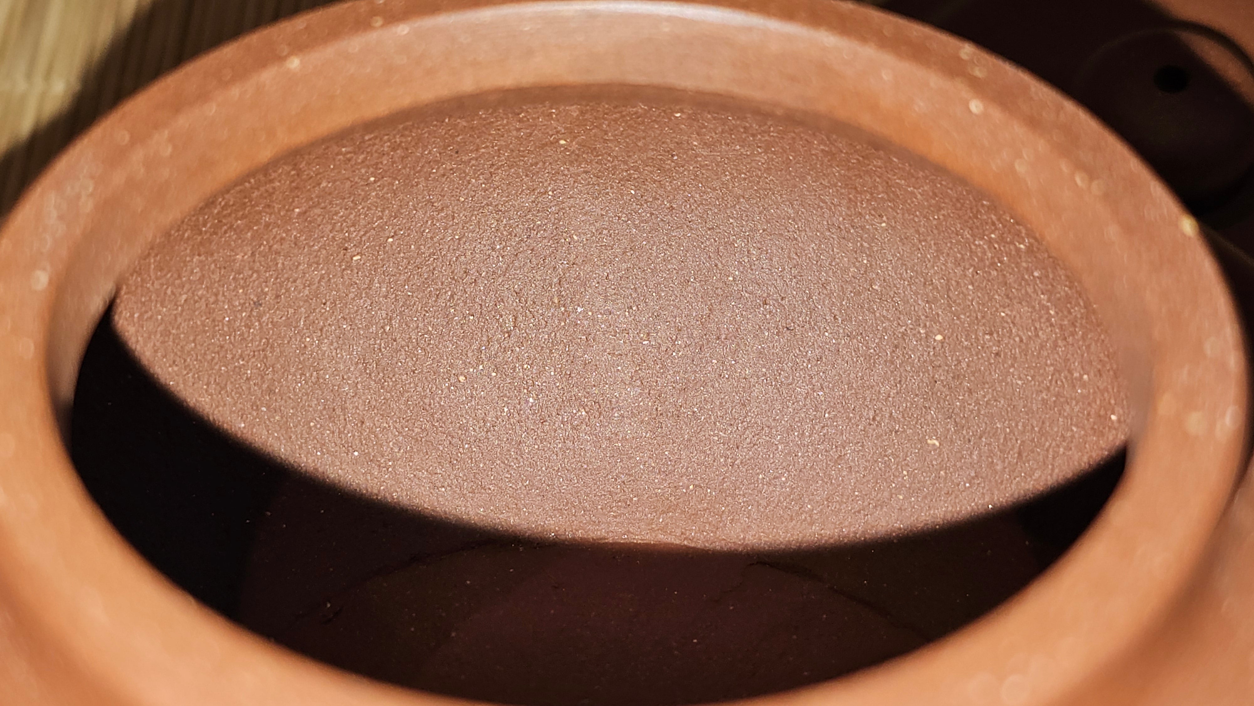 Fang Gu 仿古, 210.3ml, Di Cao Qing Zi Ni 底槽青紫泥, by our Collaborative Craftsman Chen Fa Chu 陈法初 ~ Congratulations to Mr T.B., 2112hrs, Los Angeles, CA.