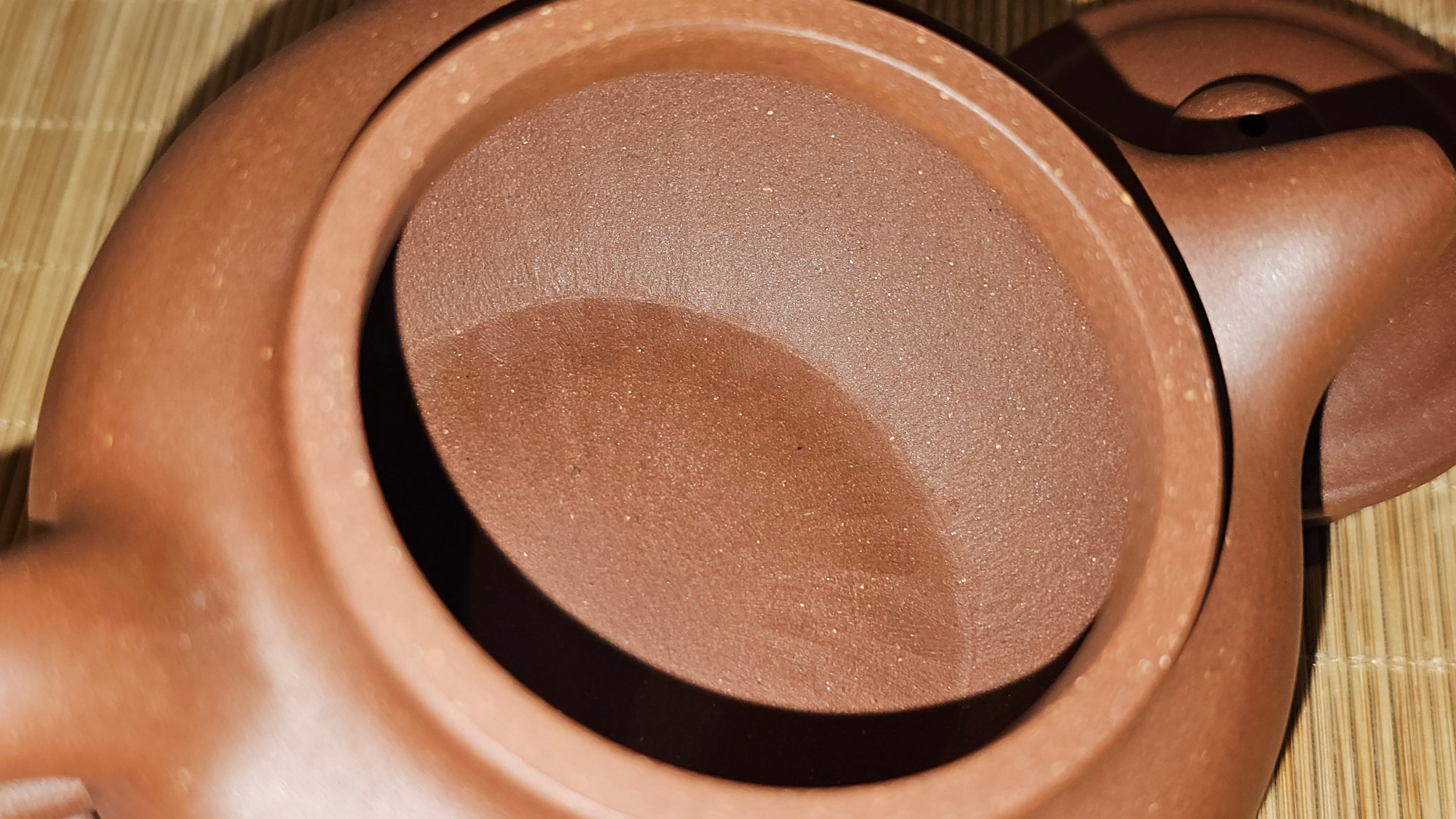 Fang Gu 仿古, 210.3ml, Di Cao Qing Zi Ni 底槽青紫泥, by our Collaborative Craftsman Chen Fa Chu 陈法初 ~ Congratulations to Mr T.B., 2112hrs, Los Angeles, CA.