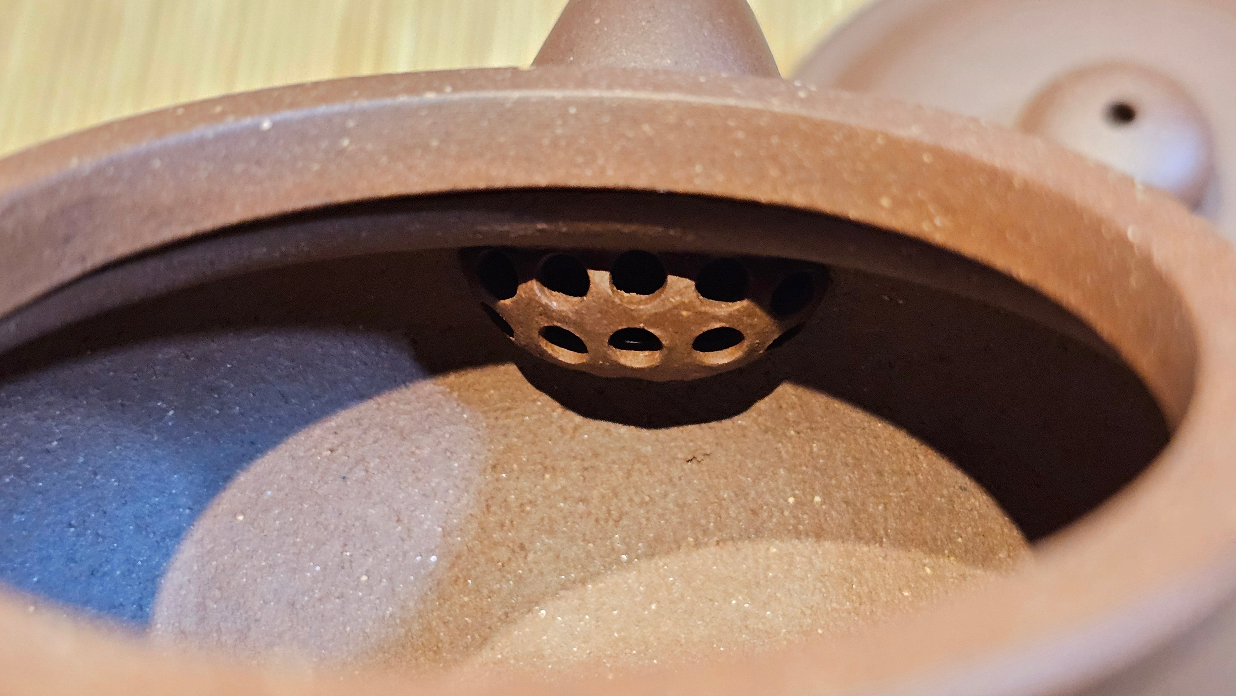 Fang Gu 仿古, 210.3ml, Di Cao Qing Zi Ni 底槽青紫泥, by our Collaborative Craftsman Chen Fa Chu 陈法初 ~ Congratulations to Mr T.B., 2112hrs, Los Angeles, CA.