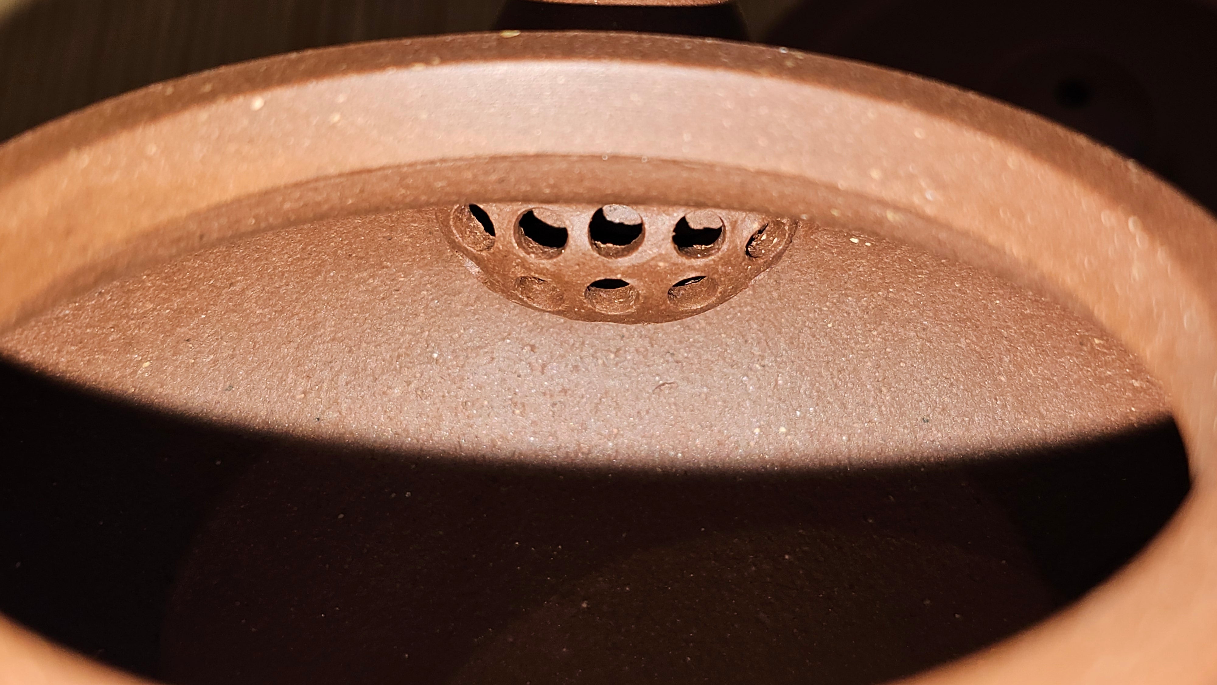 Fang Gu 仿古, 210.3ml, Di Cao Qing Zi Ni 底槽青紫泥, by our Collaborative Craftsman Chen Fa Chu 陈法初 ~ Congratulations to Mr T.B., 2112hrs, Los Angeles, CA.