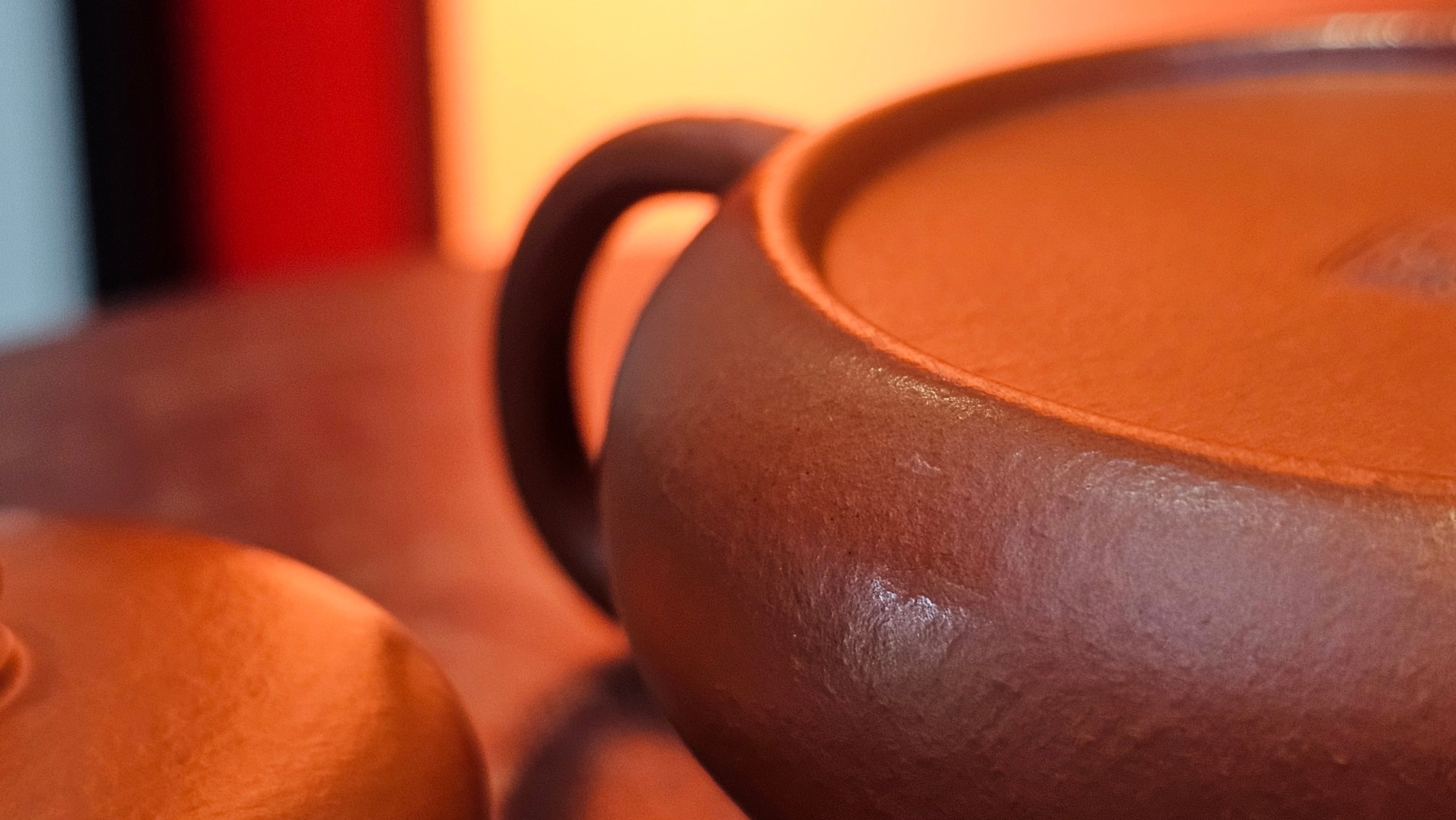 Jing Le 静乐 ~ "Quiet happiness", 102.6ml, Xiao Mei Yao Zhu Ni 小煤窑朱泥, by our Collaborative Craftsman Wang Xing 王兴 ~ Congratulations to Mr K.D., 0048hrs 14th Apr, San Jose, CA.