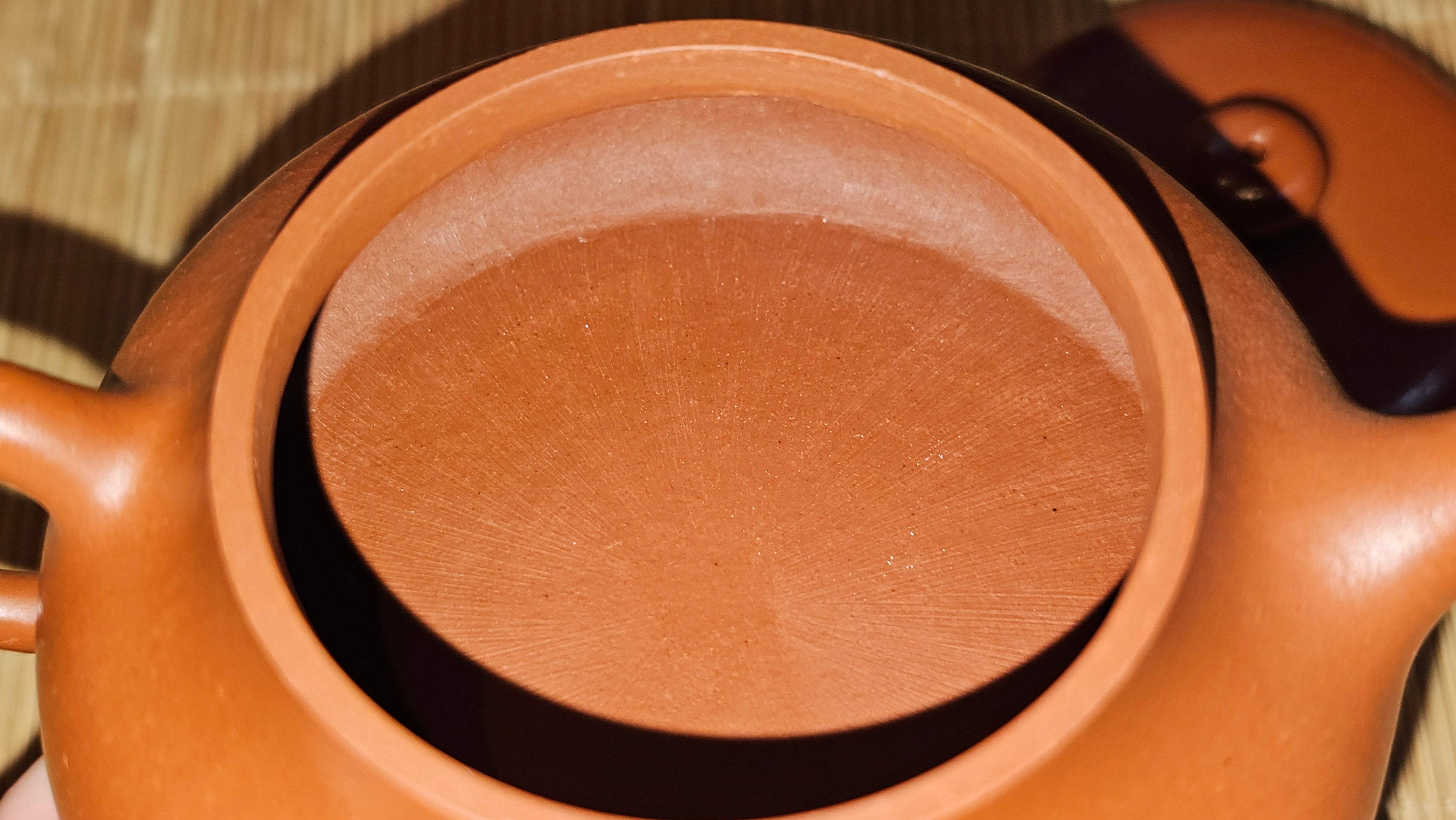 Jing Le 静乐 ~ "Quiet happiness", 102.6ml, Xiao Mei Yao Zhu Ni 小煤窑朱泥, by our Collaborative Craftsman Wang Xing 王兴 ~ Congratulations to Mr K.D., 0048hrs 14th Apr, San Jose, CA.