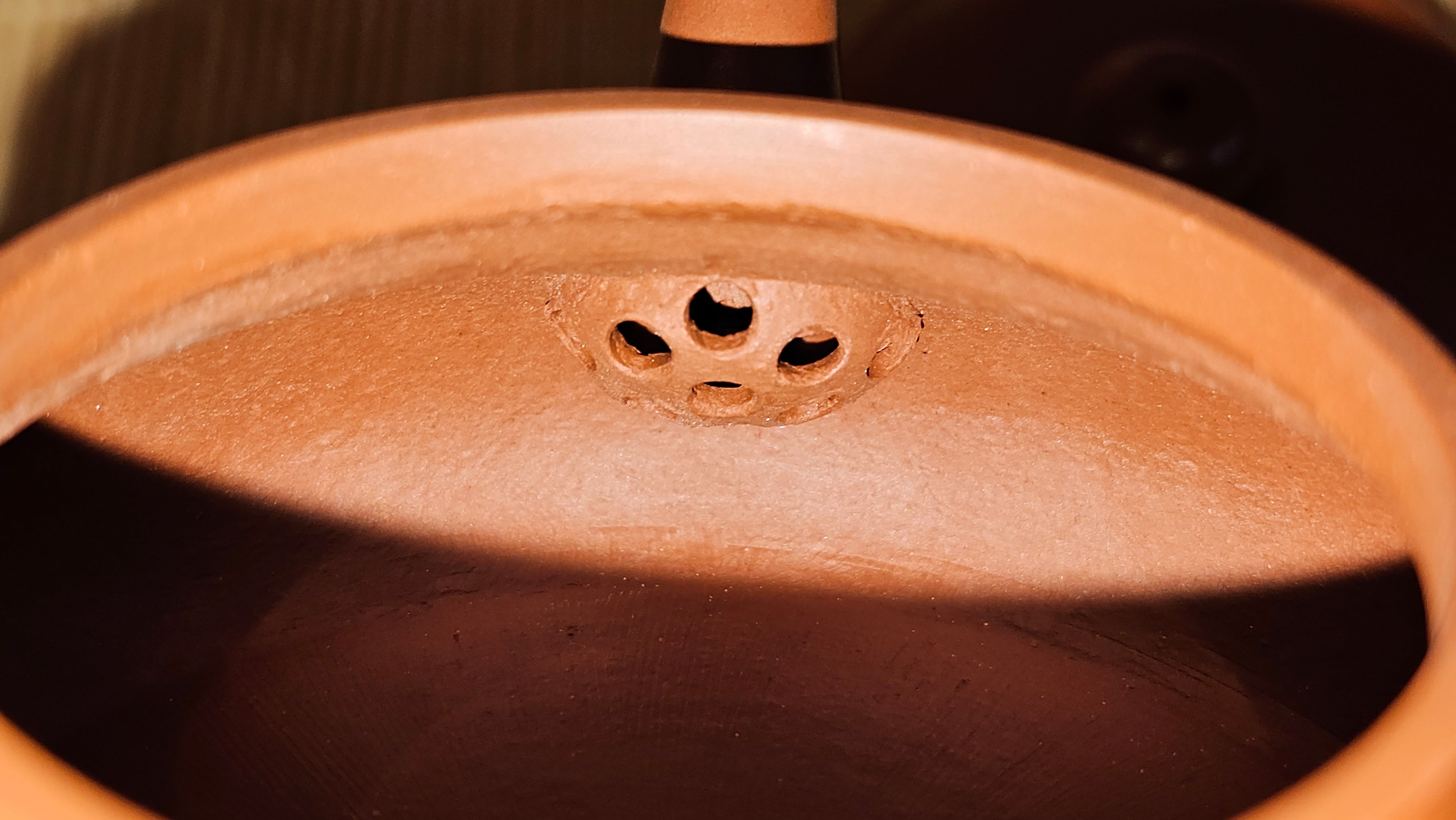 Jing Le 静乐 ~ "Quiet happiness", 102.6ml, Xiao Mei Yao Zhu Ni 小煤窑朱泥, by our Collaborative Craftsman Wang Xing 王兴 ~ Congratulations to Mr K.D., 0048hrs 14th Apr, San Jose, CA.