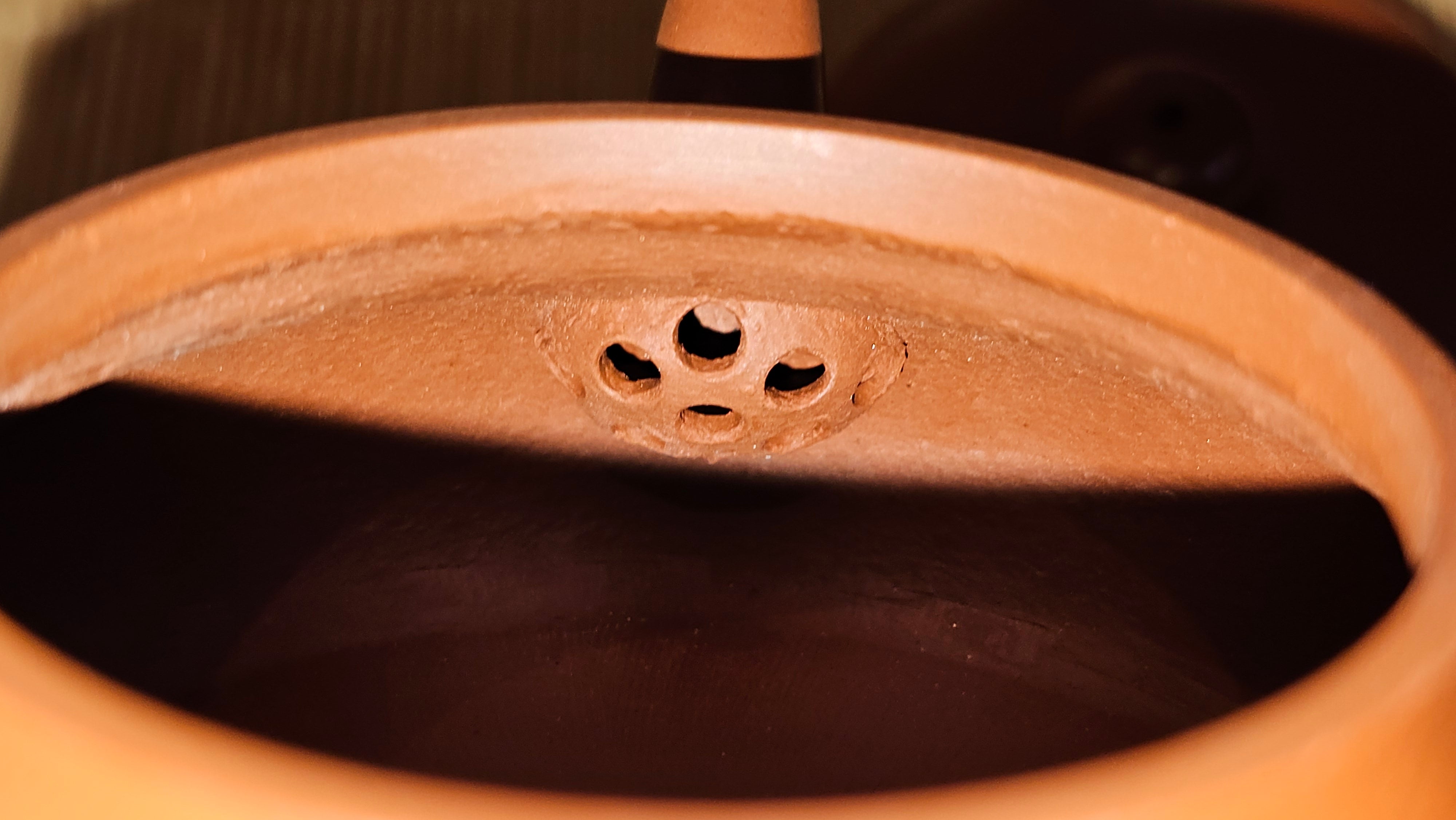 Jing Le 静乐 ~ "Quiet happiness", 102.6ml, Xiao Mei Yao Zhu Ni 小煤窑朱泥, by our Collaborative Craftsman Wang Xing 王兴 ~ Congratulations to Mr K.D., 0048hrs 14th Apr, San Jose, CA.