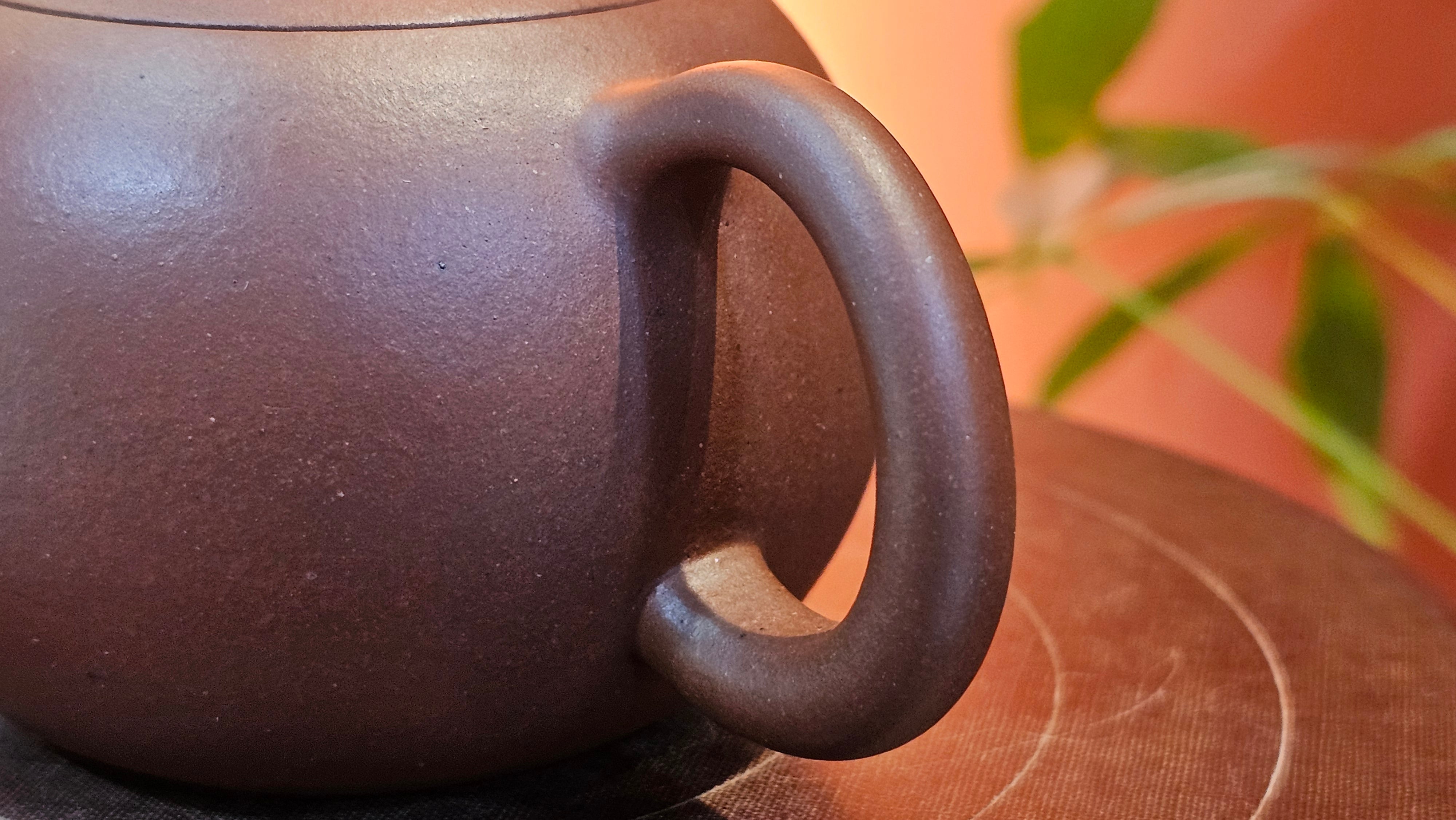 Xi Shi 西施, 172.3ml, Di Cao Qing Zi Ni 底槽青紫泥, by Craftsman Gu Xiao Ming 顾小明 ~ Congratulations to Mr D.S., 0838hrs 15th Apr, Narragansett, RI 🇺🇸.