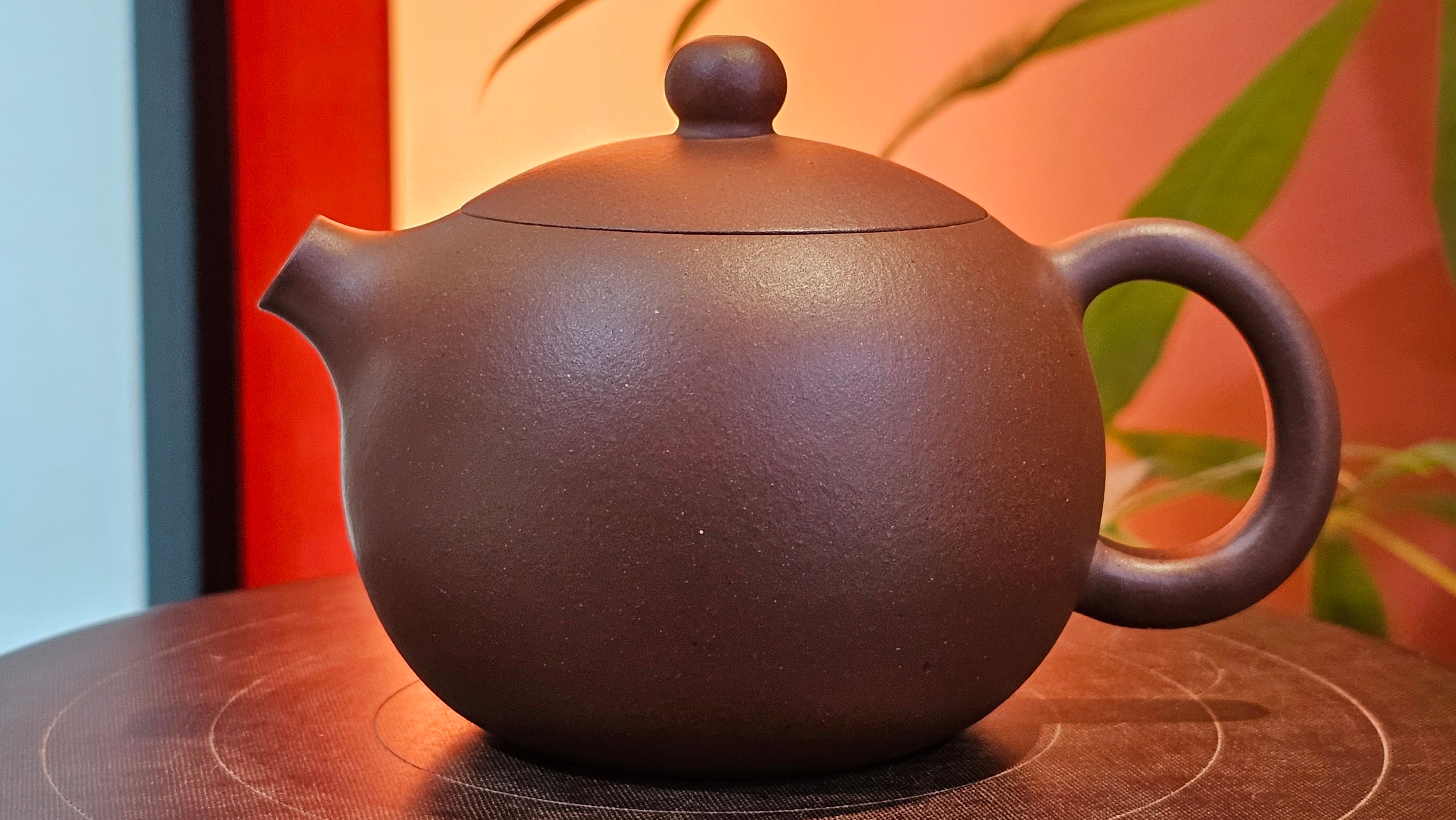 Xi Shi 西施, 172.3ml, Di Cao Qing Zi Ni 底槽青紫泥, by Craftsman Gu Xiao Ming 顾小明 ~ Congratulations to Mr D.S., 0838hrs 15th Apr, Narragansett, RI 🇺🇸.