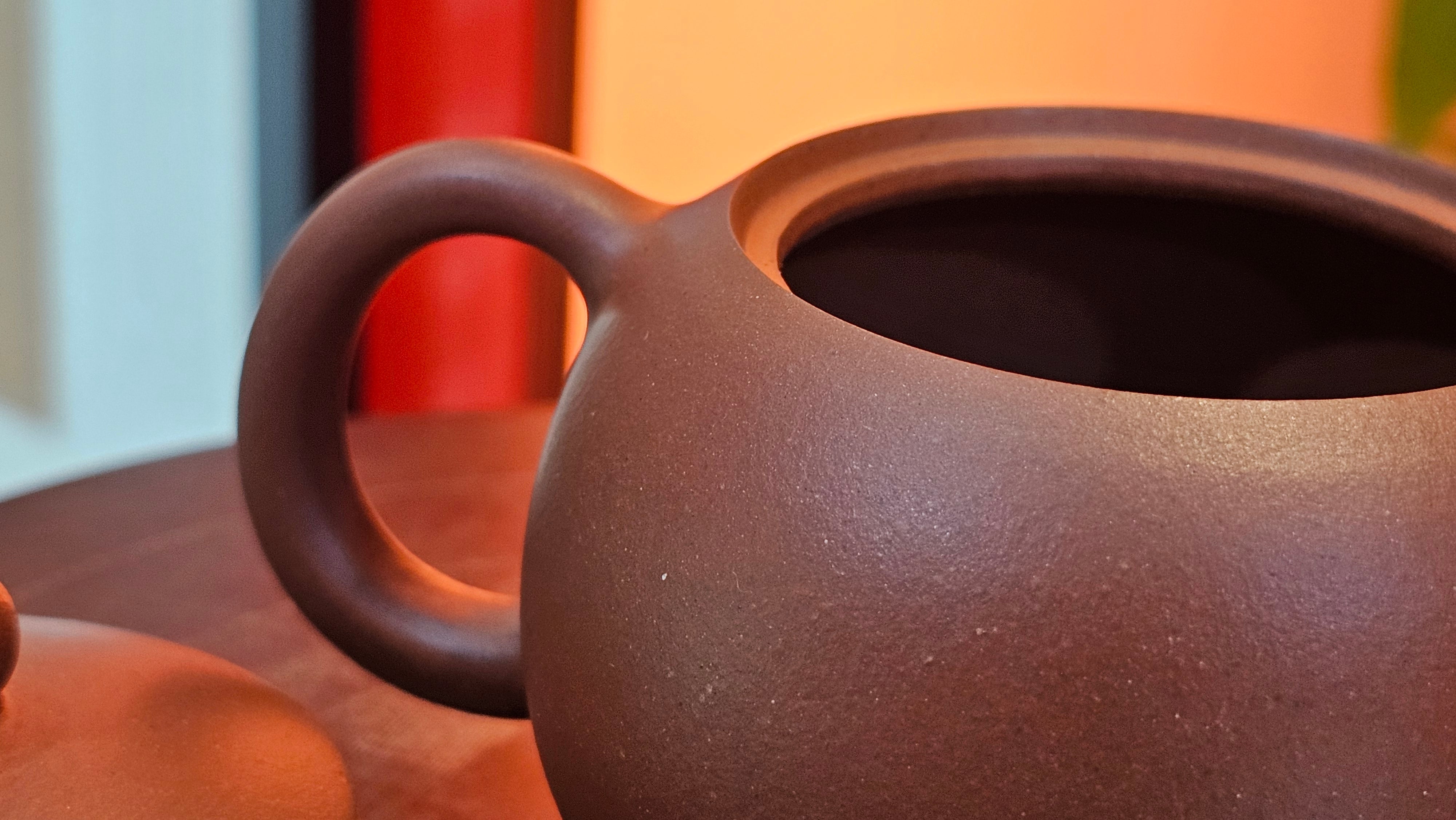 Xi Shi 西施, 172.3ml, Di Cao Qing Zi Ni 底槽青紫泥, by Craftsman Gu Xiao Ming 顾小明 ~ Congratulations to Mr D.S., 0838hrs 15th Apr, Narragansett, RI 🇺🇸.