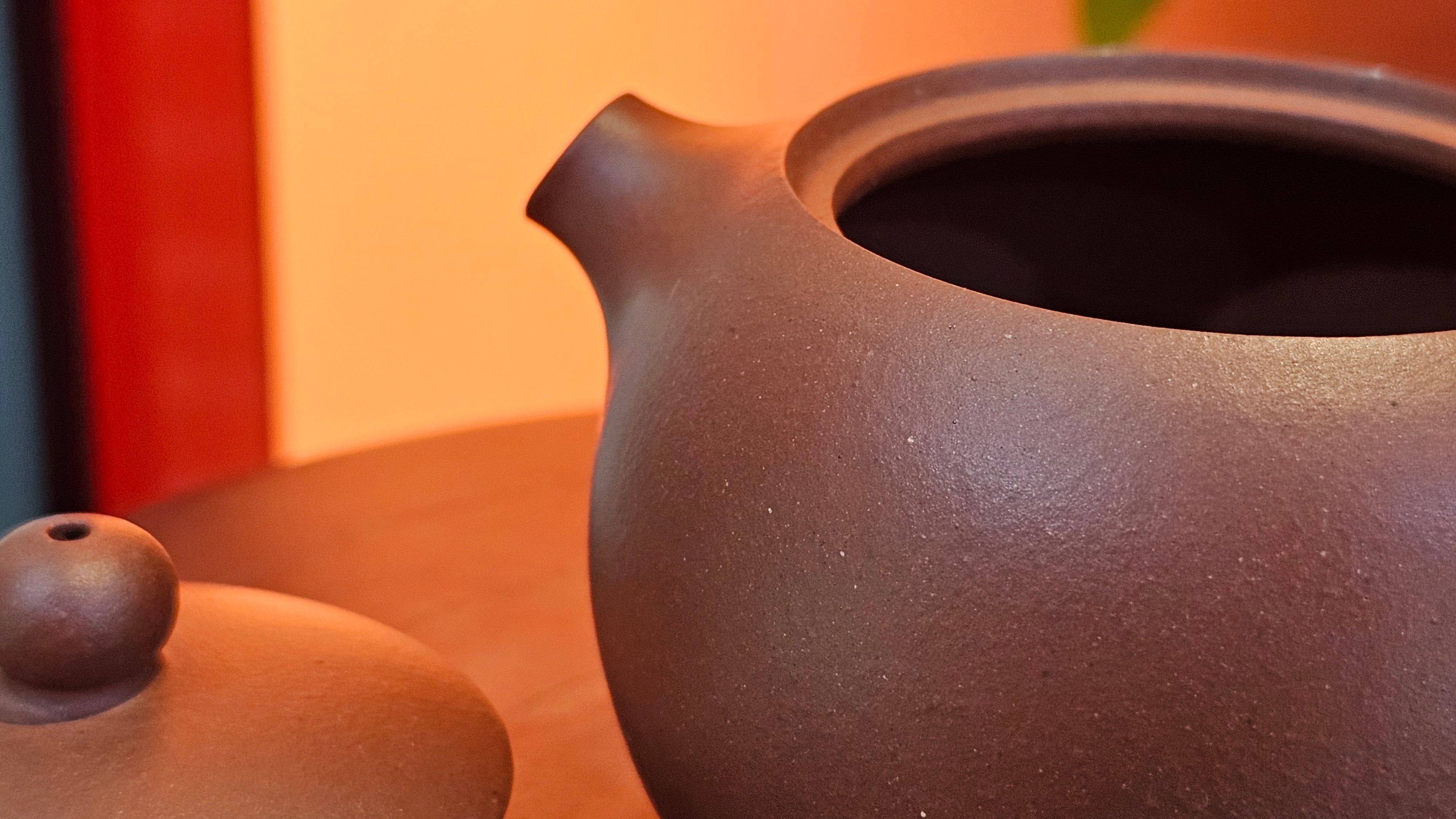 Xi Shi 西施, 172.3ml, Di Cao Qing Zi Ni 底槽青紫泥, by Craftsman Gu Xiao Ming 顾小明 ~ Congratulations to Mr D.S., 0838hrs 15th Apr, Narragansett, RI 🇺🇸.