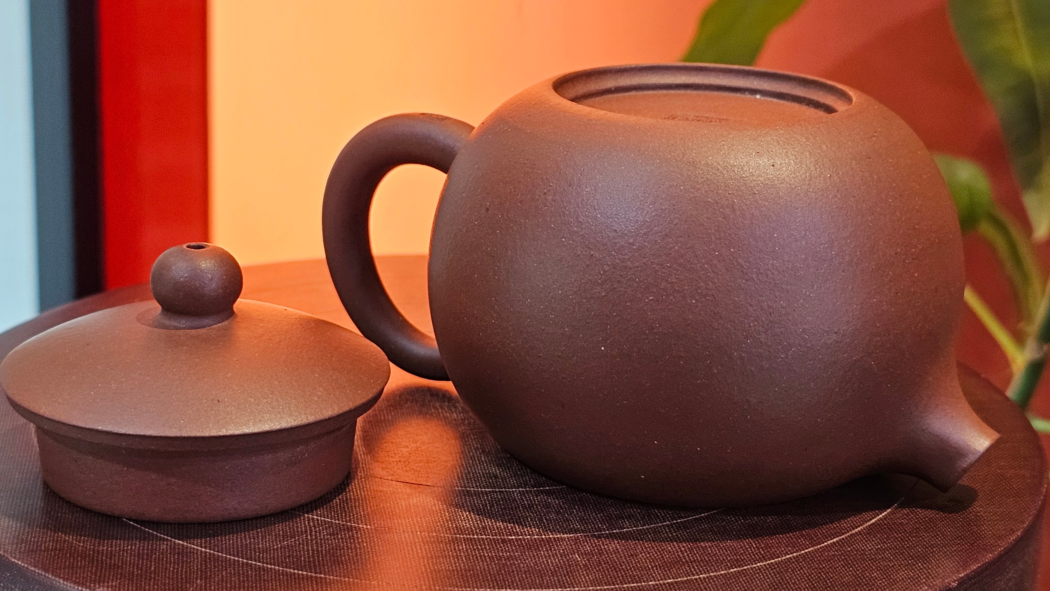 Xi Shi 西施, 172.3ml, Di Cao Qing Zi Ni 底槽青紫泥, by Craftsman Gu Xiao Ming 顾小明 ~ Congratulations to Mr D.S., 0838hrs 15th Apr, Narragansett, RI 🇺🇸.