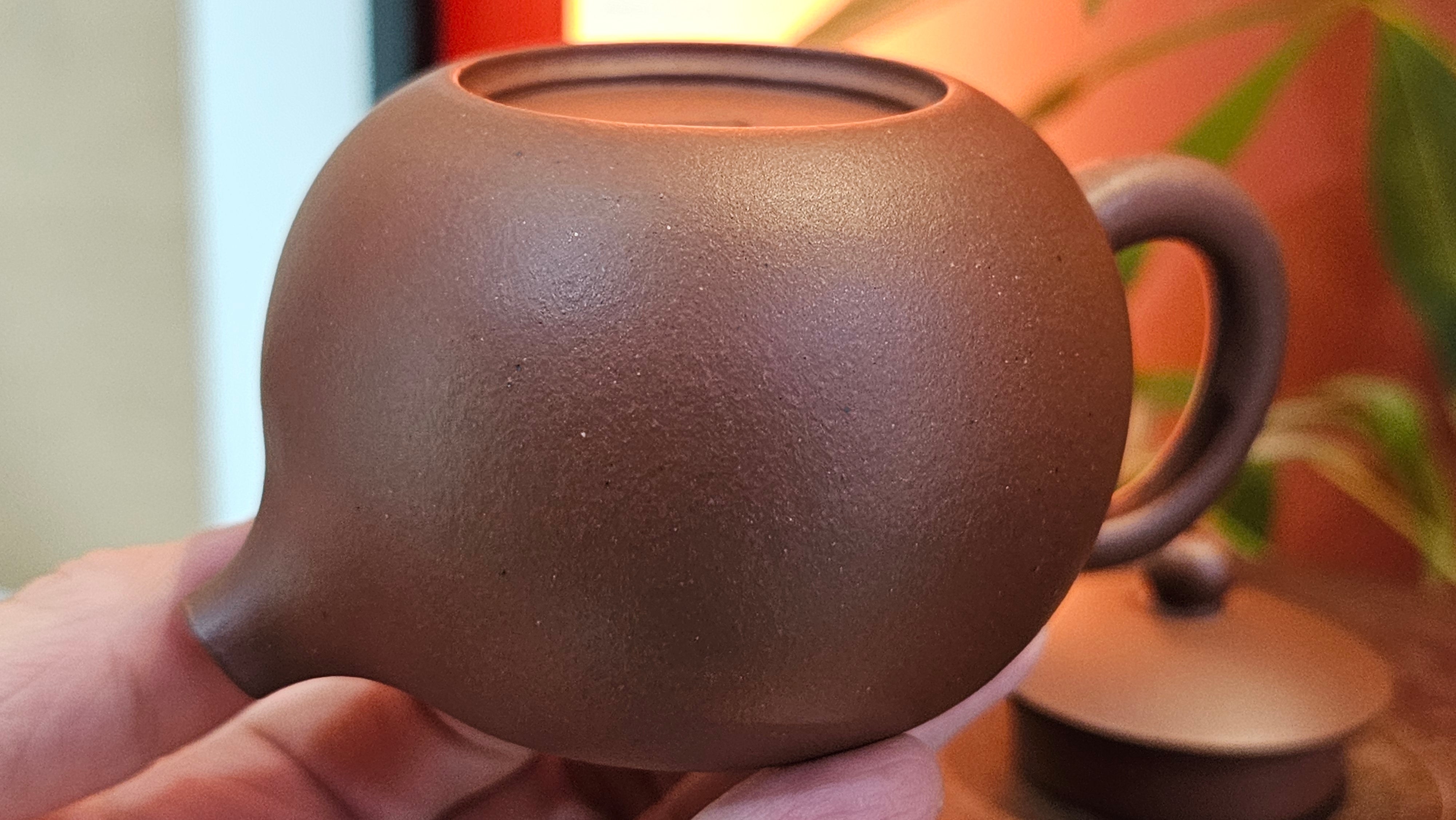 Xi Shi 西施, 172.3ml, Di Cao Qing Zi Ni 底槽青紫泥, by Craftsman Gu Xiao Ming 顾小明 ~ Congratulations to Mr D.S., 0838hrs 15th Apr, Narragansett, RI 🇺🇸.