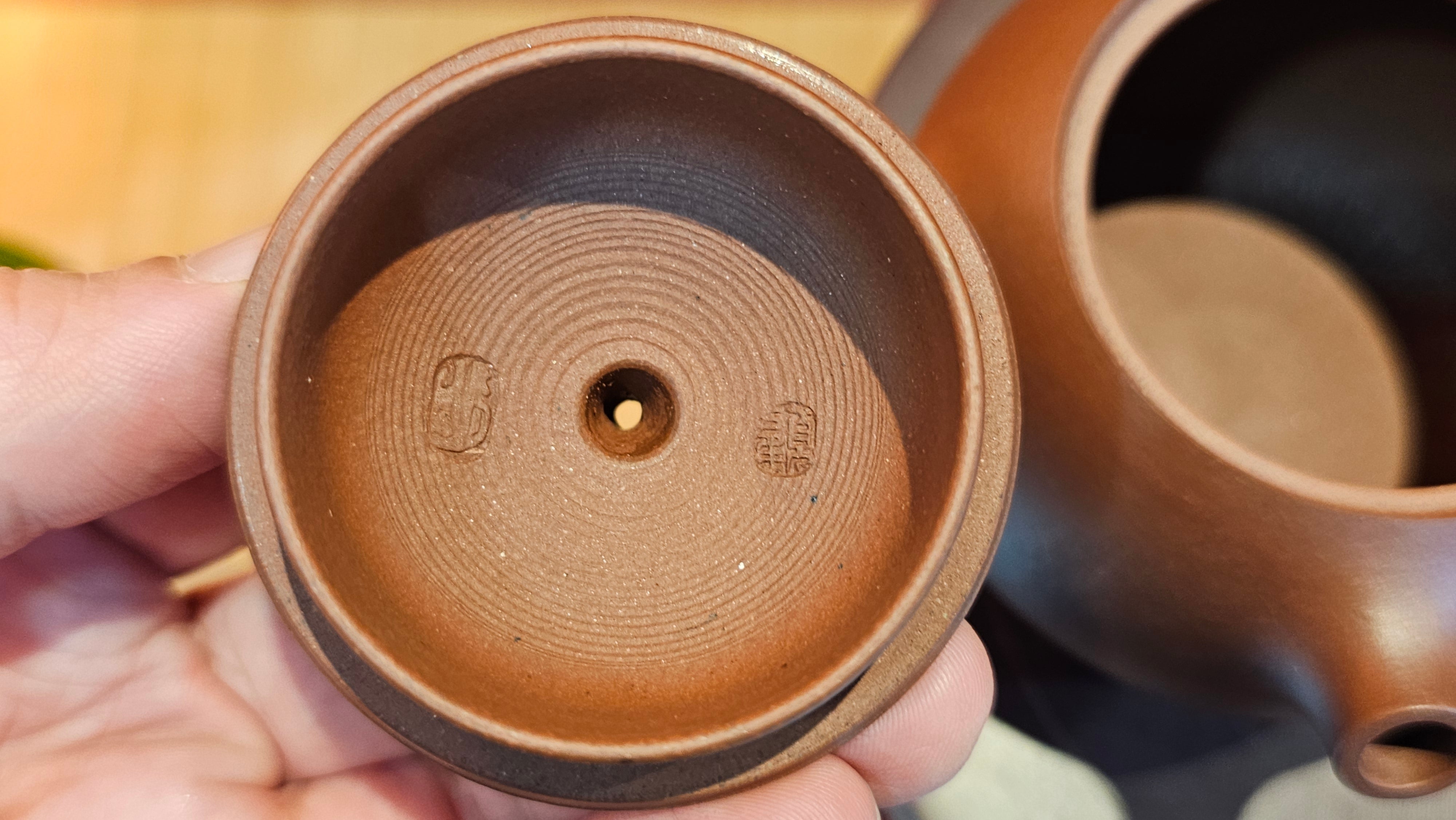 Xi Shi 西施, 172.3ml, Di Cao Qing Zi Ni 底槽青紫泥, by Craftsman Gu Xiao Ming 顾小明 ~ Congratulations to Mr D.S., 0838hrs 15th Apr, Narragansett, RI 🇺🇸.